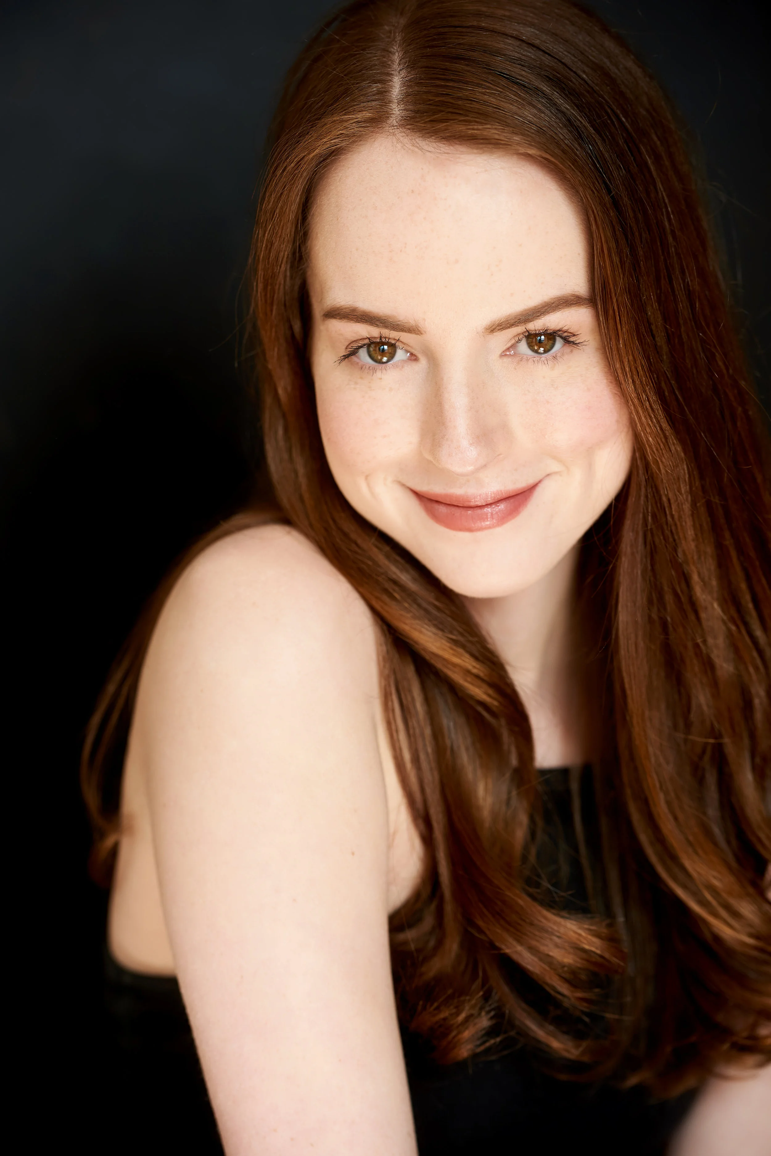 Photo by Tony Moux. Actress Katie Wilkinson. Makeup by Hannah Donovan.