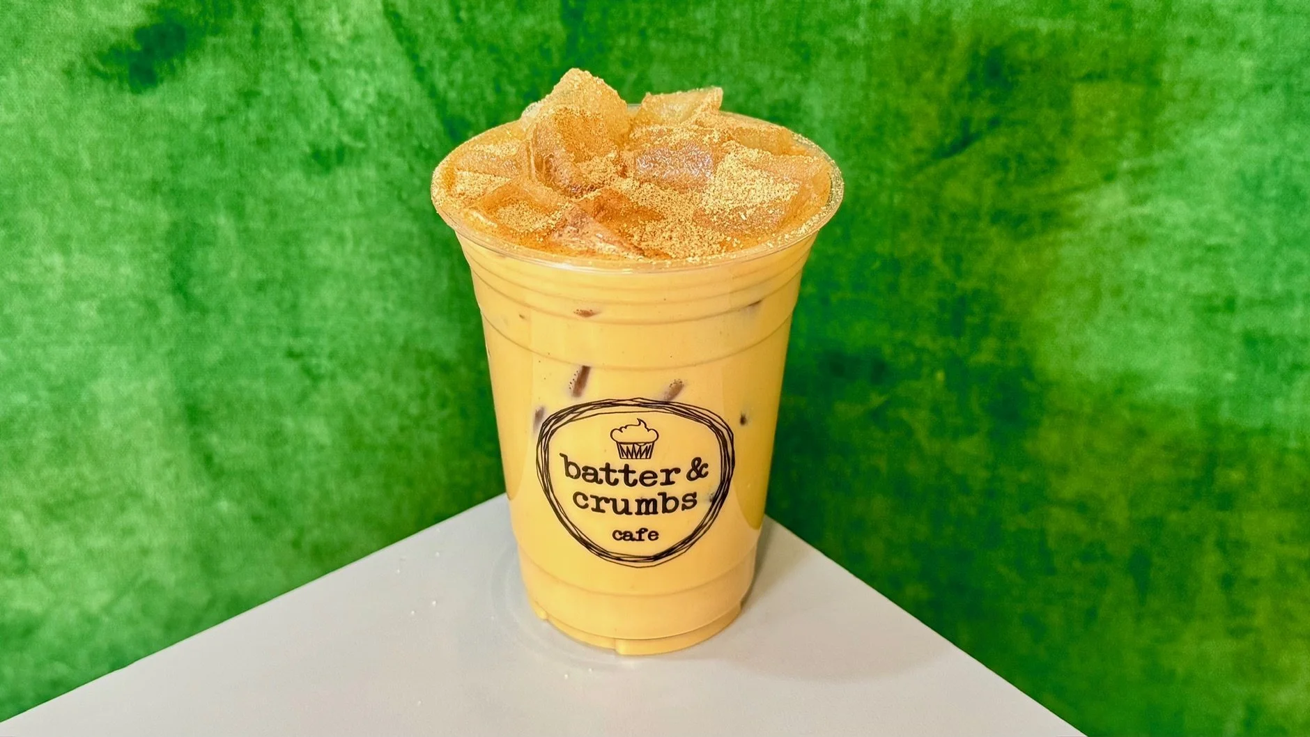 iced snickerdoodle latte