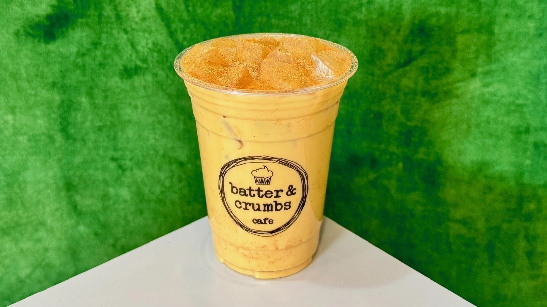 iced eggnog latte