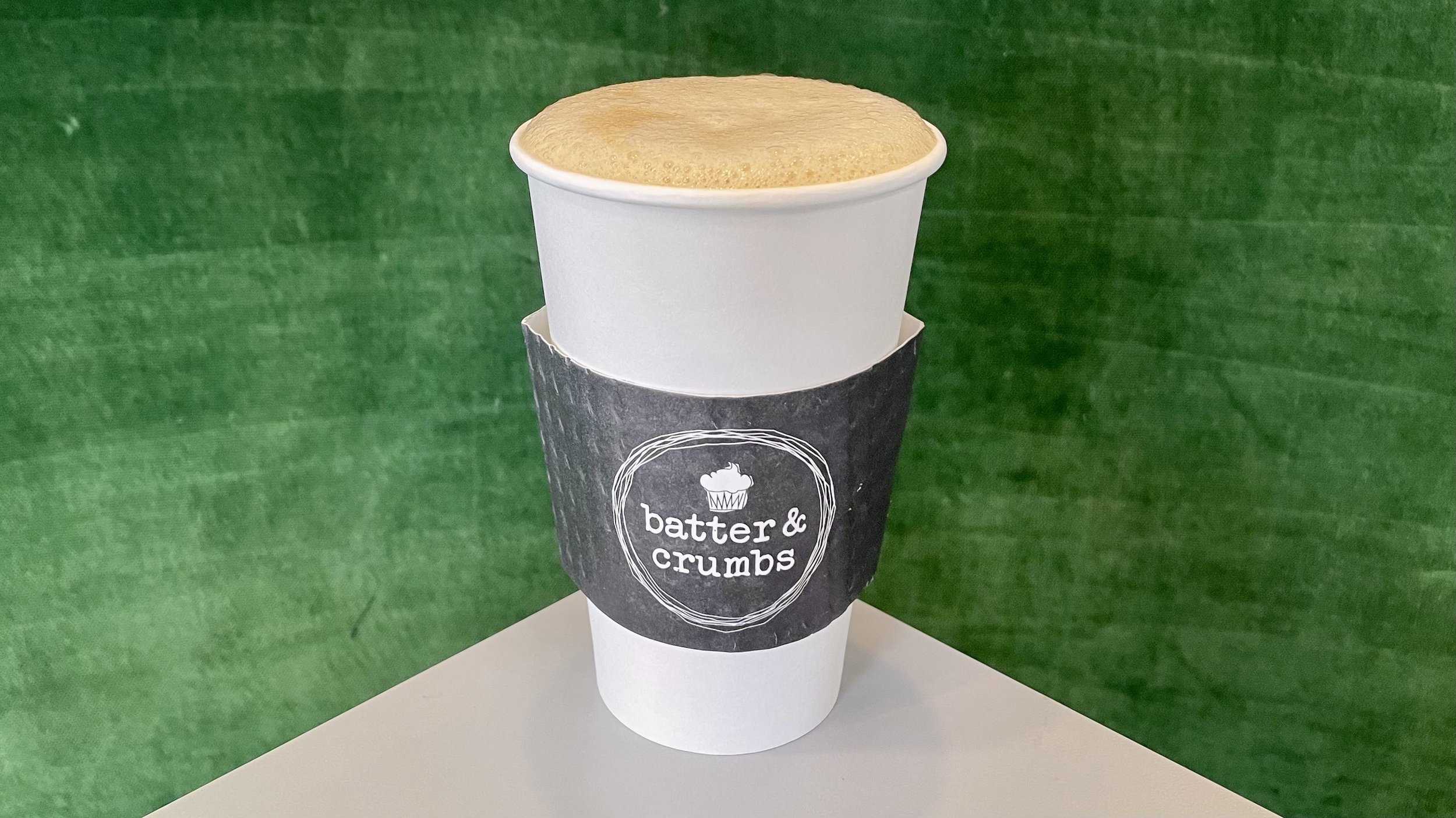 hot pistachio latte