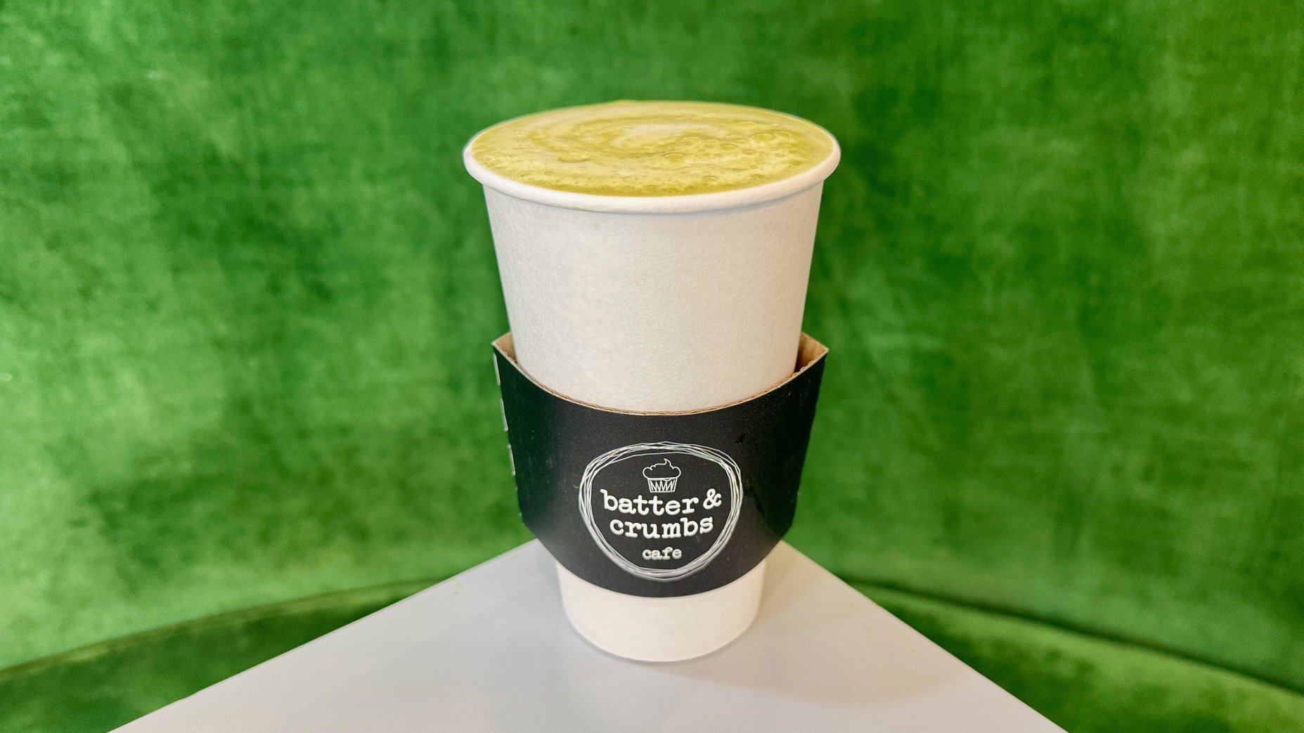 hot banana bread matcha