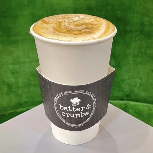 hot salty toffee latte