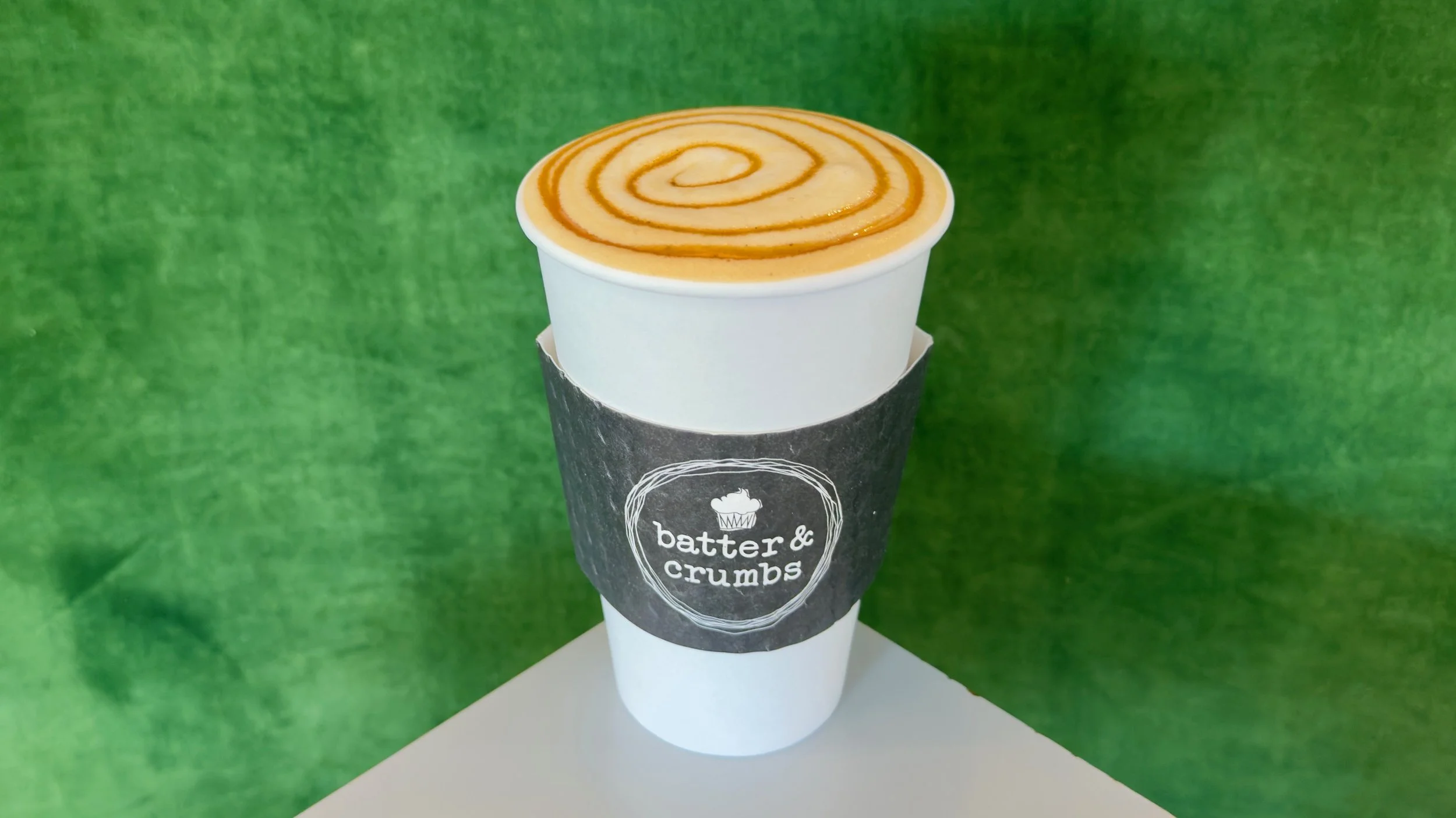hot caramel apple latte