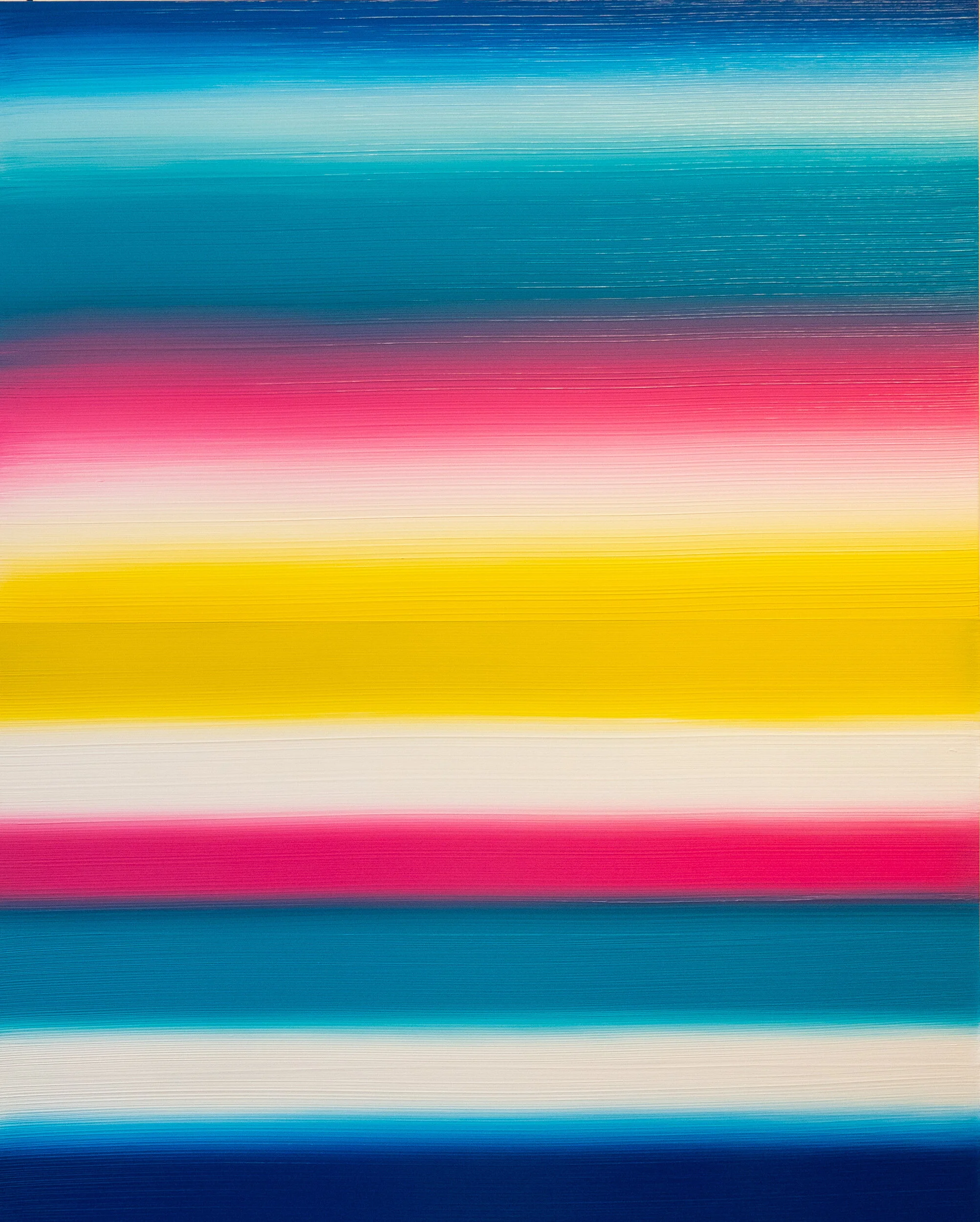Full Gradient #1 , 2019 Acrylic on canvas 60 x 48 in.