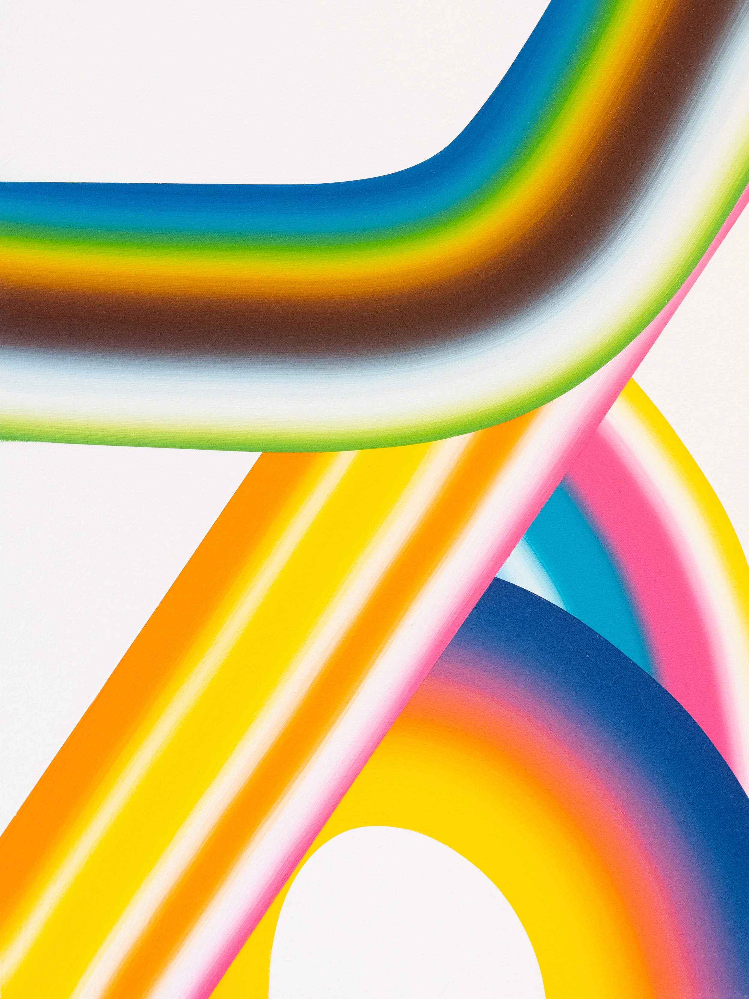 JET Gradient #2 , 2019 Acrylic on canvas 24 x 18 in.