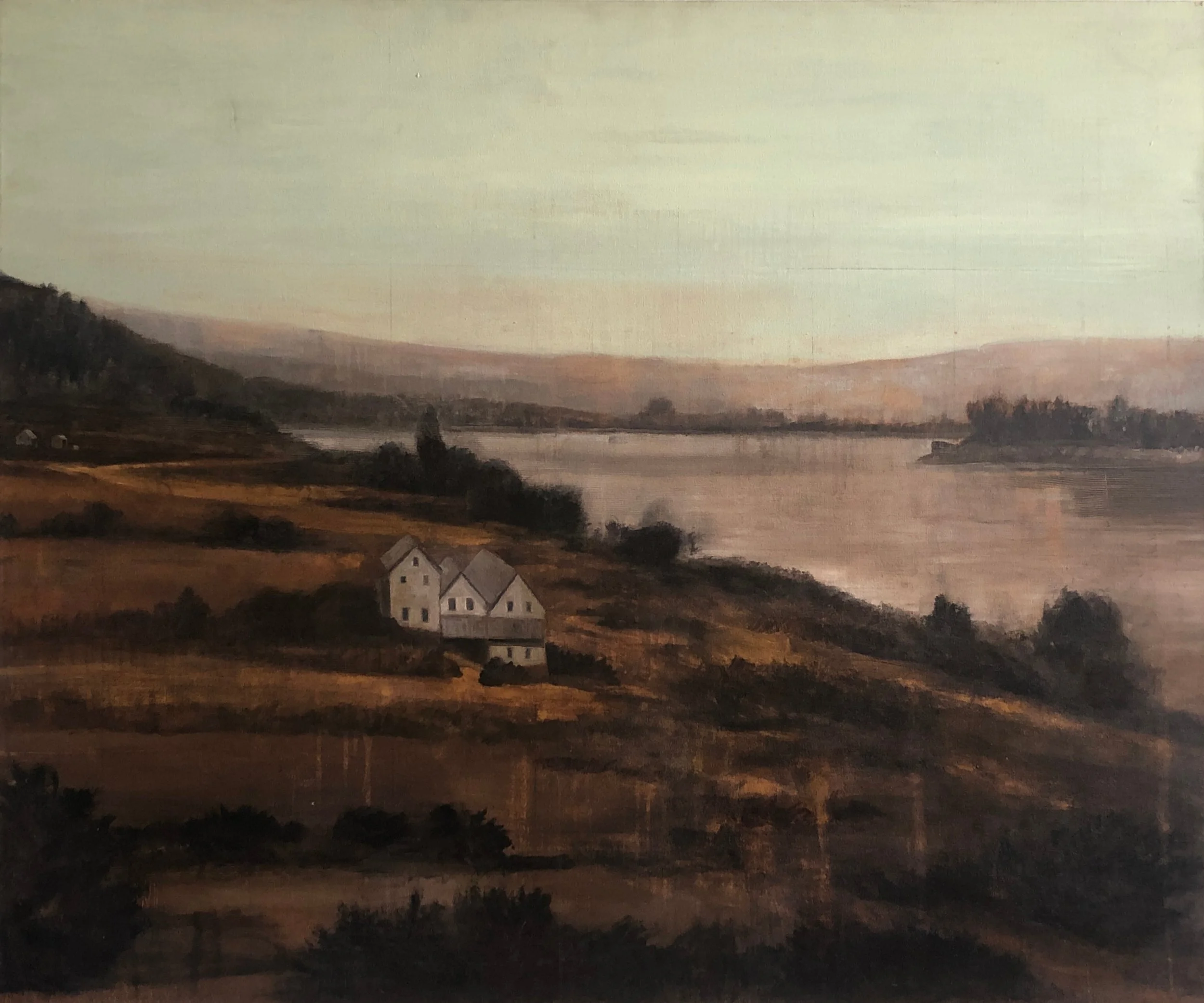    The Place  , 2017  Oil on canvas  50 x 60 in. 