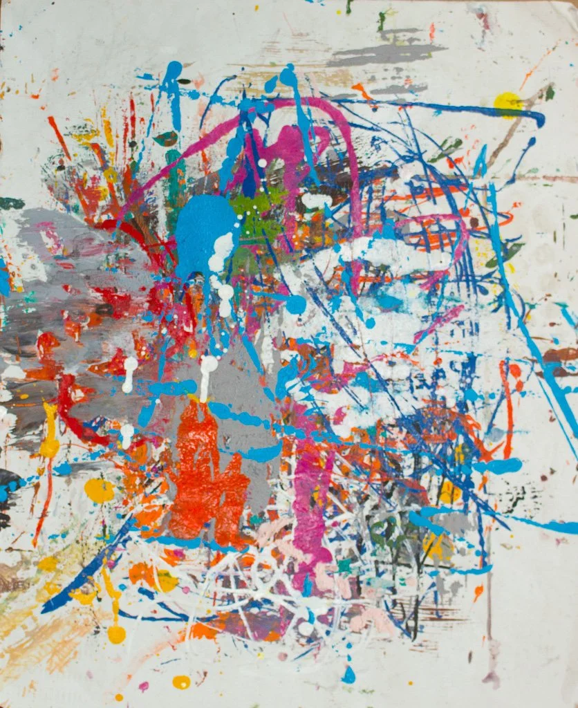    Sketch #4  , 2015  Mixed media on paper  17 x 14 in. 