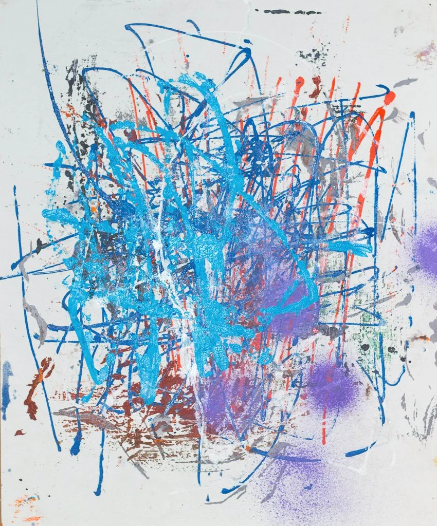    Sketch #8  , 2015  Mixed media on paper  17 x 14 in. 