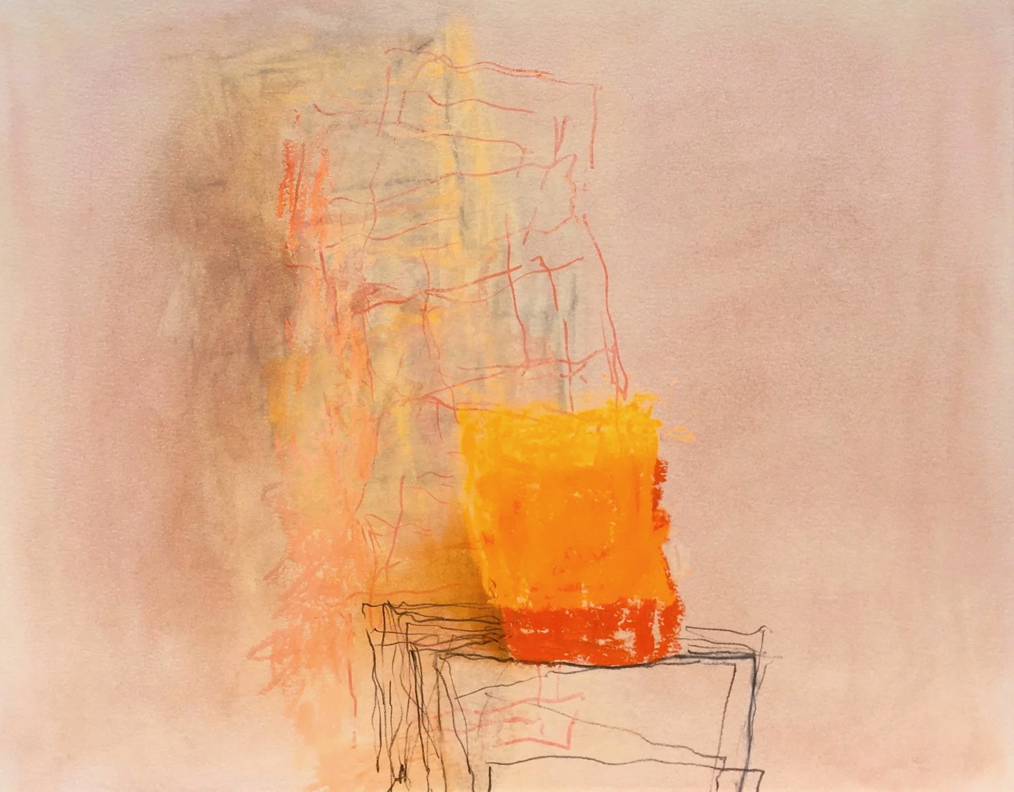    May 10, 2022  , 2022  Pastel, pencil on paper  11 x 14 in. 