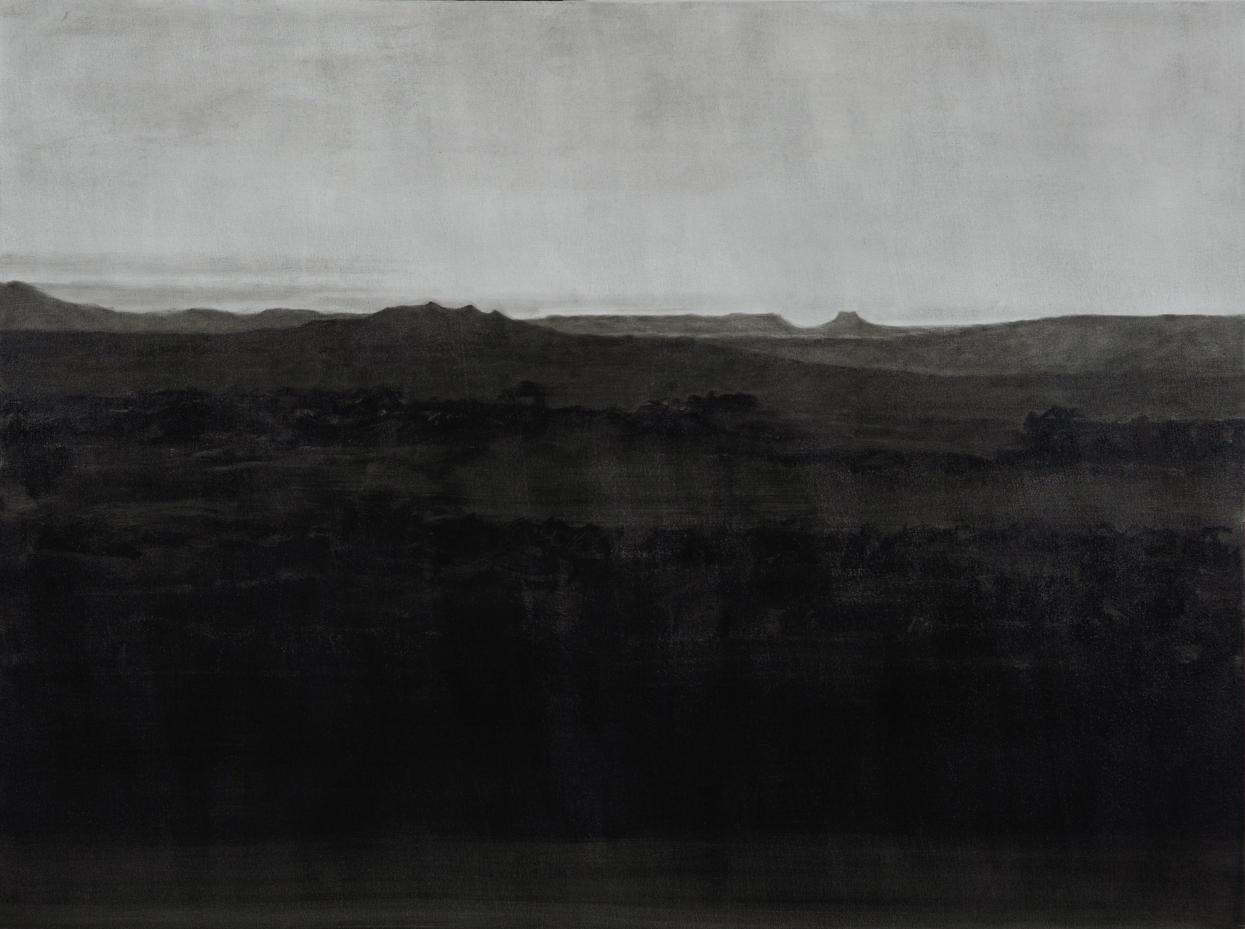    Tres Picos y El Perdenal  , 2020  Oil on canvas36 x 48 in 