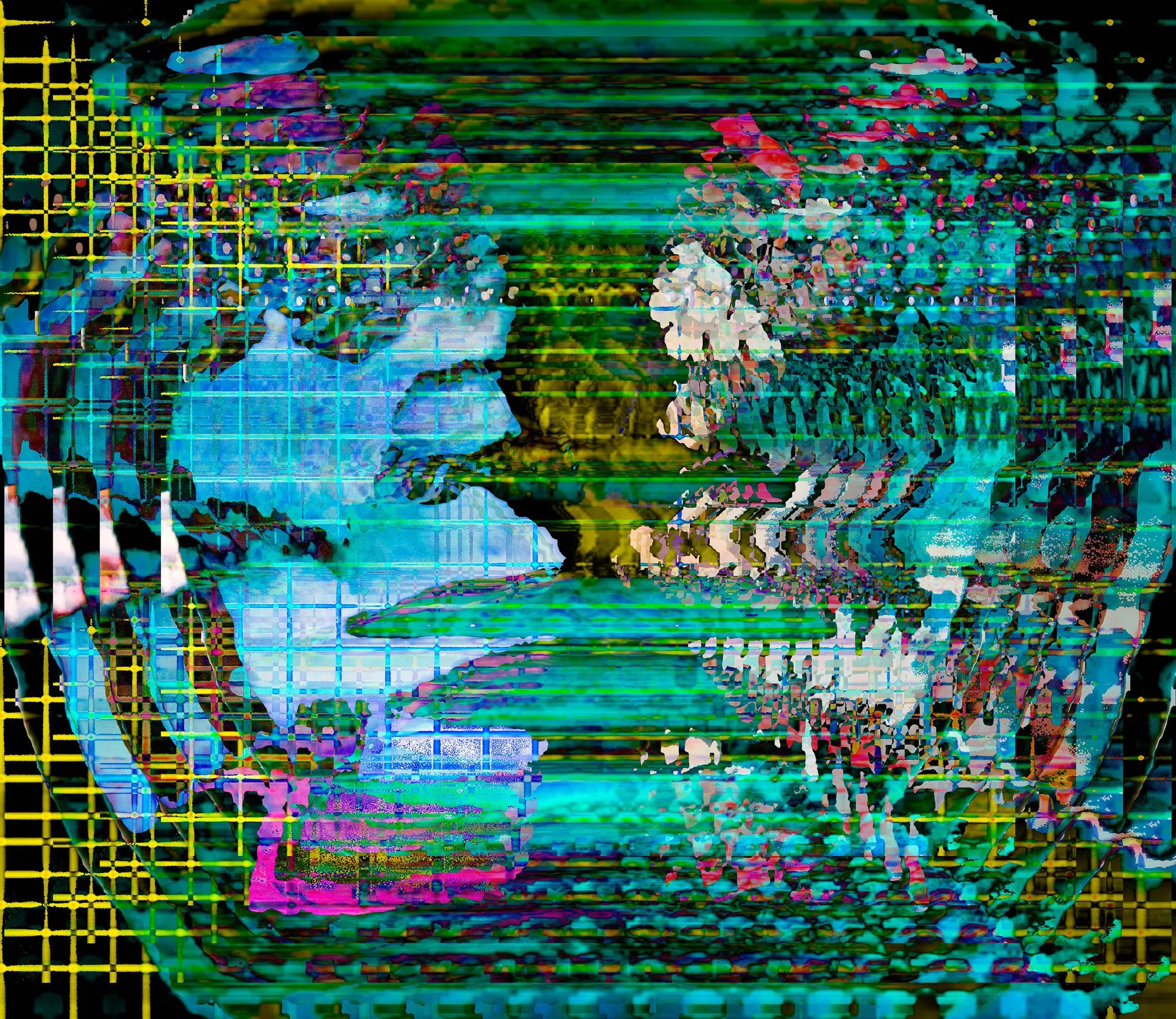    Now there's nothing, and I am trying to put sense to it when I know there isn't any,   2021-2022  Archival pigment print mounted to Dibond  40 x 46 in 