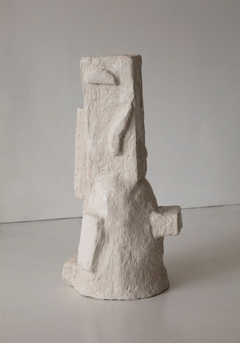    #1552-3d  , 2022  Plaster and cement  31 x 11 x 16 in 