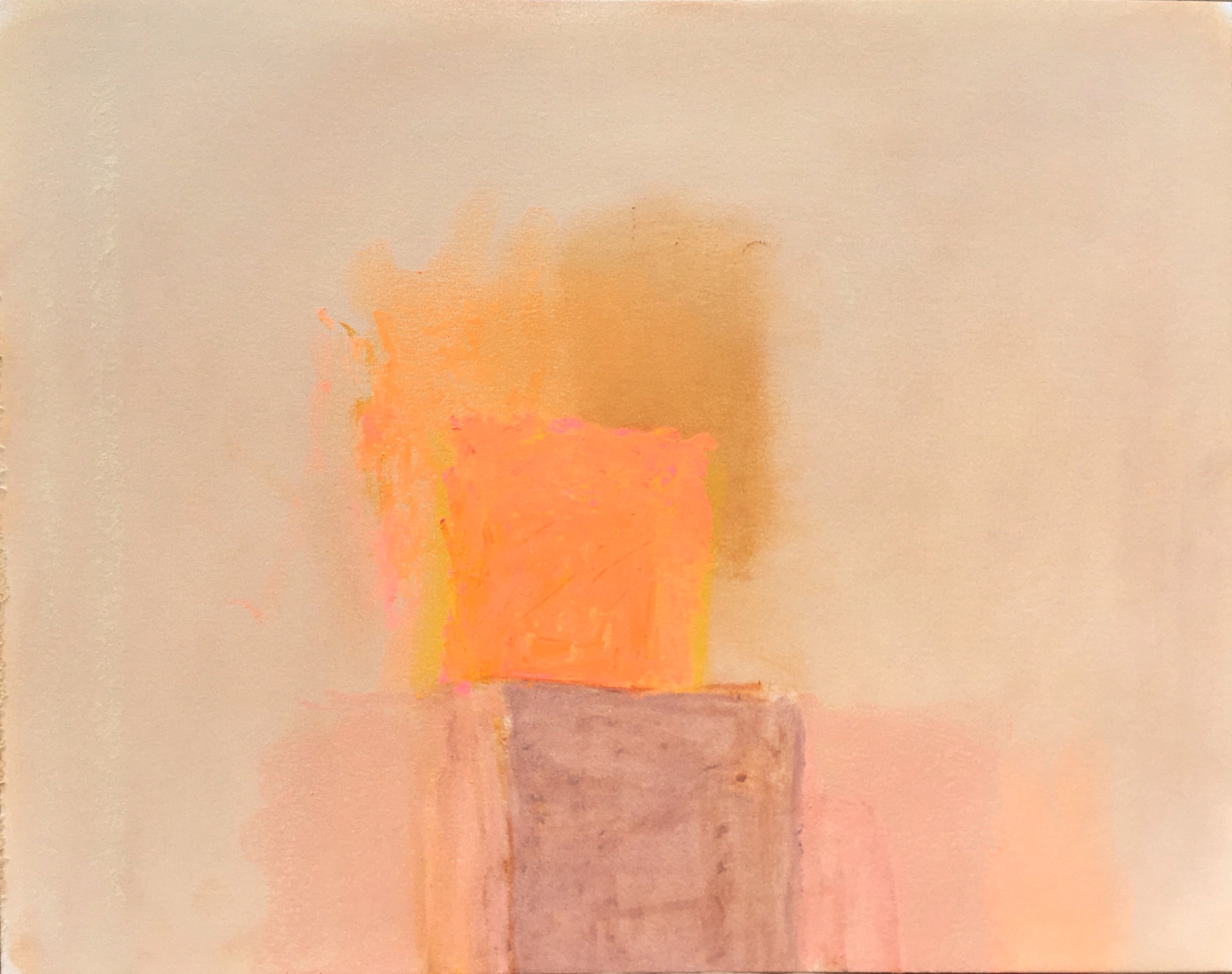    June 7, 2022  , 2022  Pastel, oil pastel on paper  11 x 14 in. 
