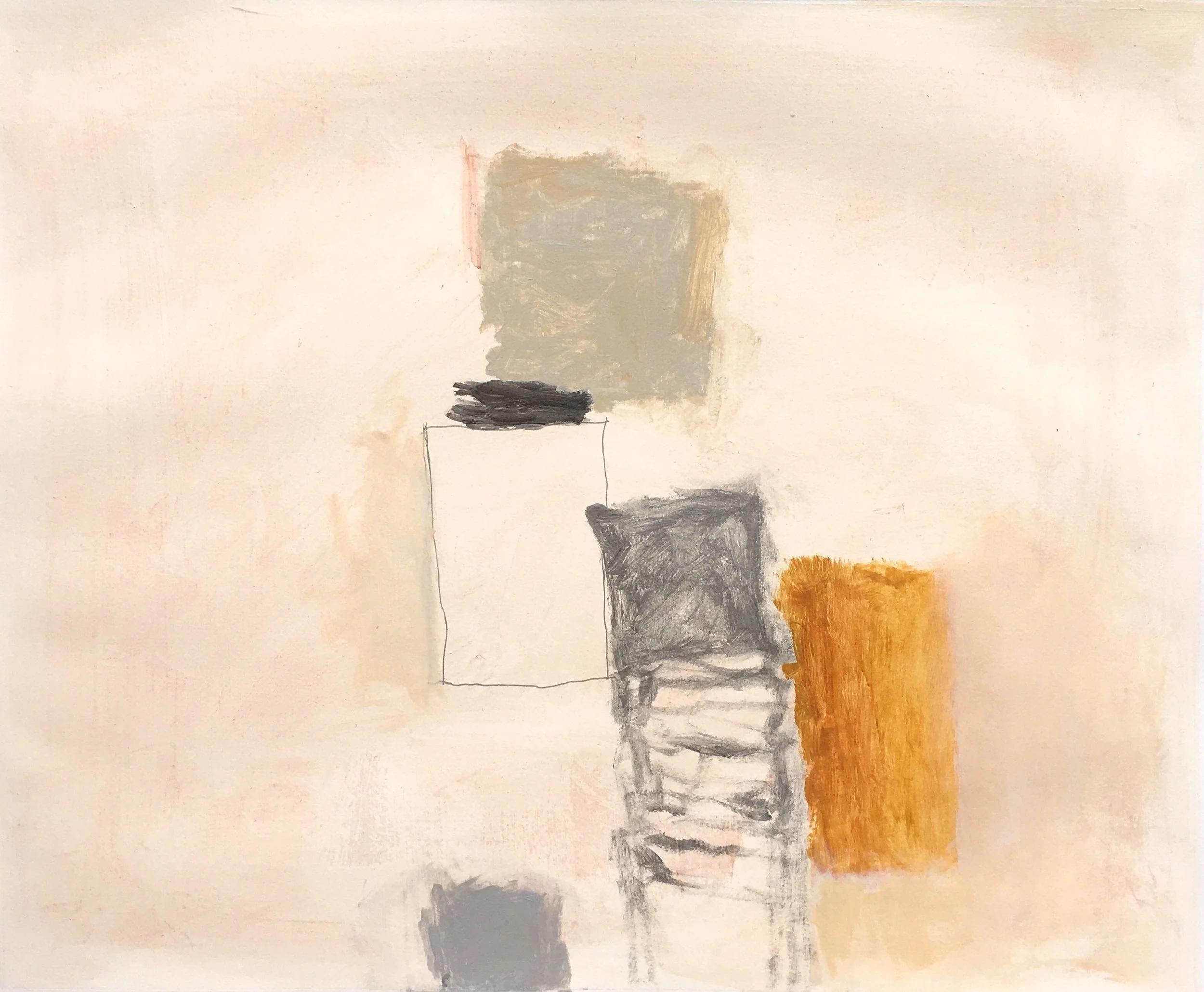    January 21, 2023  , 2023  Acrylic on paper  16.5 x 20.25 in. 