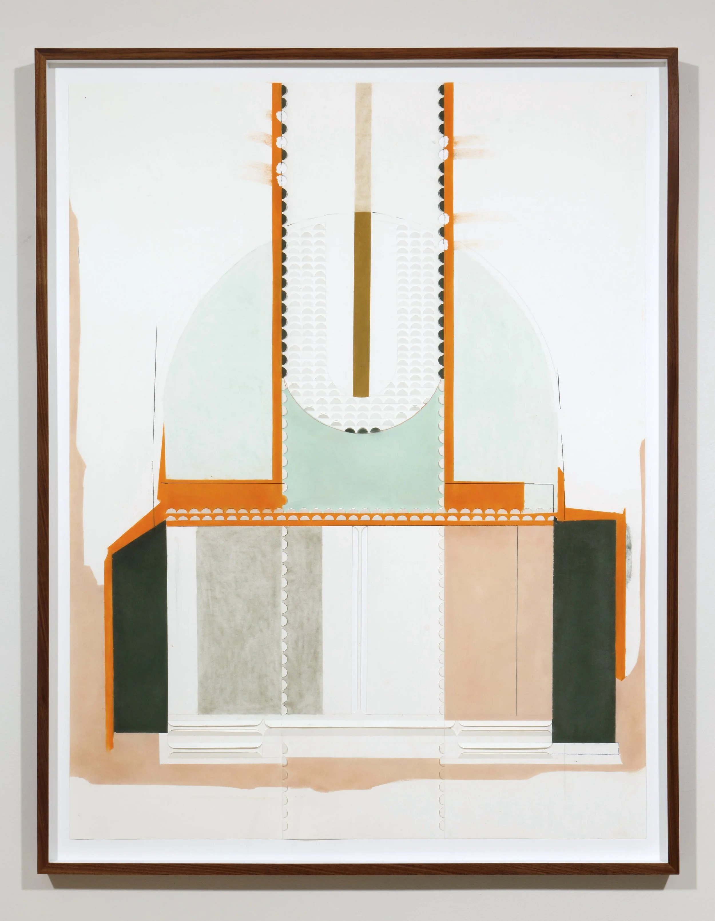    Untitled,   2024  Pastel, graphite, color pencil  50 × 38 in. 