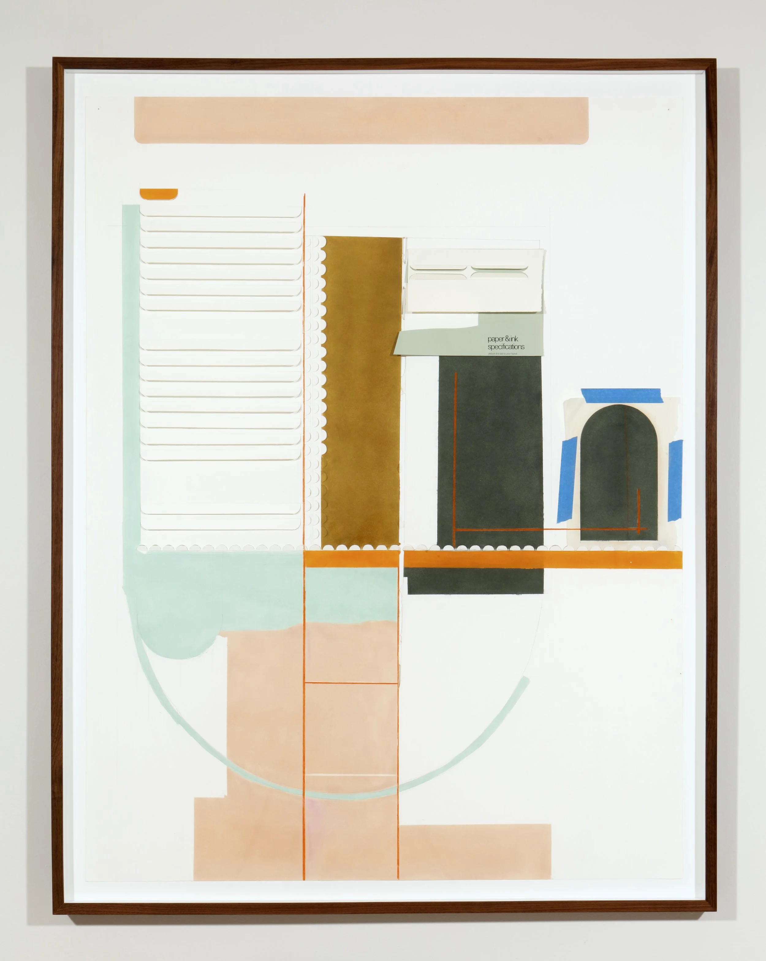    Untitled,   2024  Pastel, graphite, color pencil  50 × 38 in. 