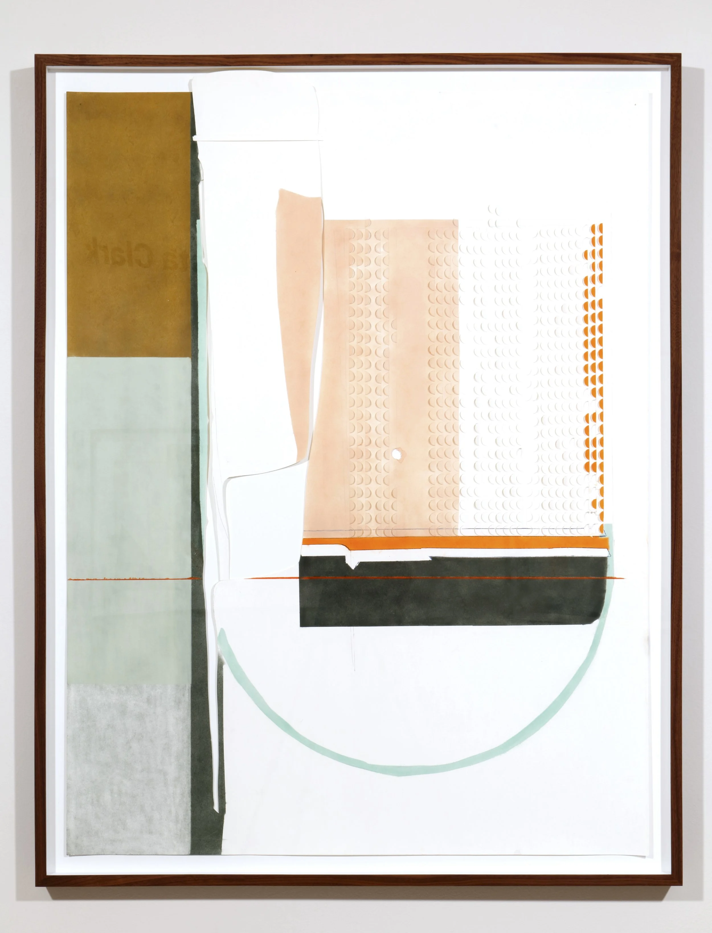    Untitled,   2024  Pastel, graphite, color pencil  50 × 38 in. 
