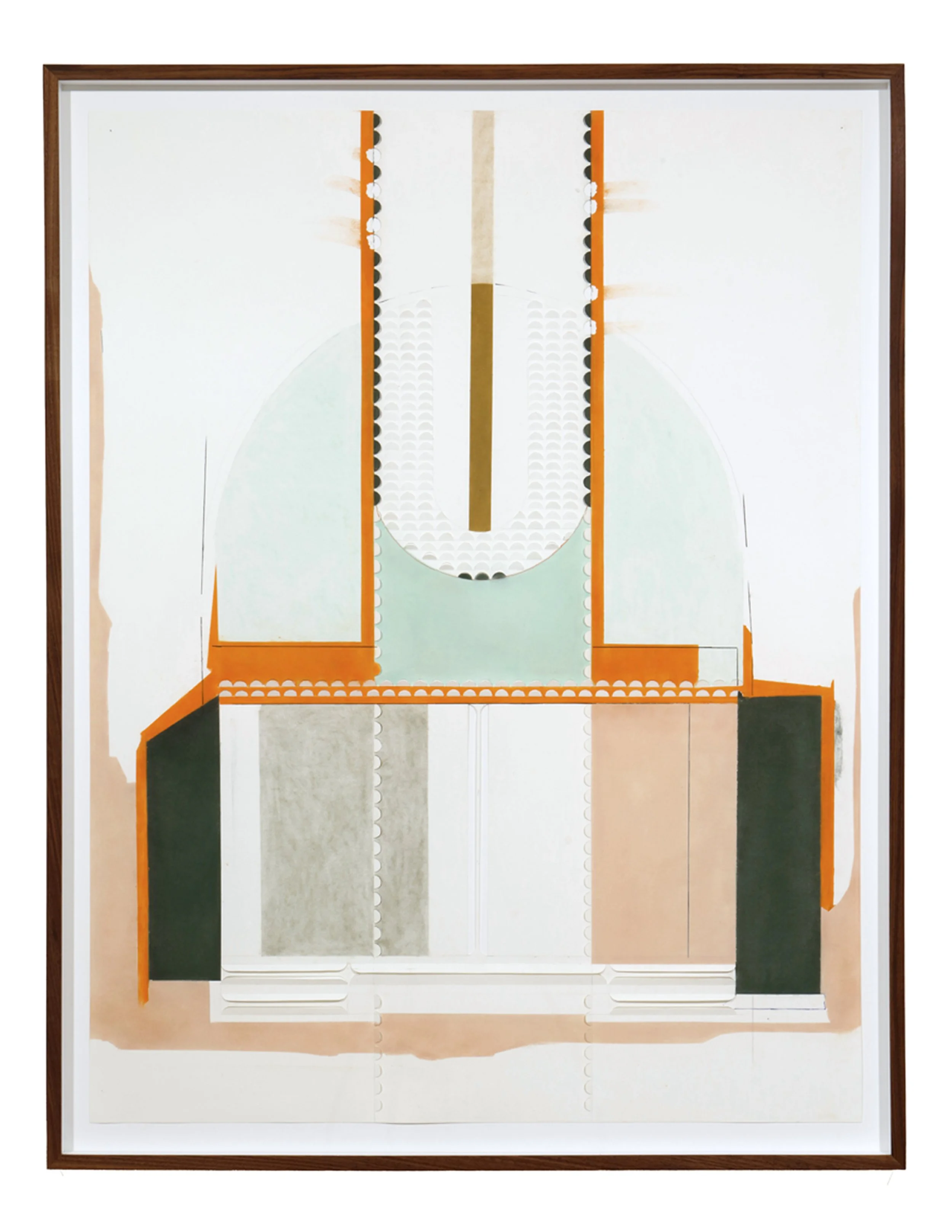 Krista Clark, Untitled, 2024, Pastel, graphite, color pencil, 50 in x 38 in