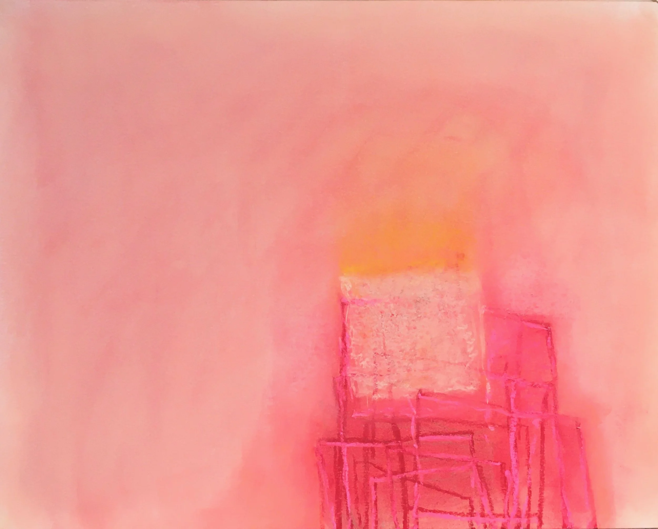    May 24, 2022  , 2022  Pastel and oil pastel on paper  11 x 14 in 