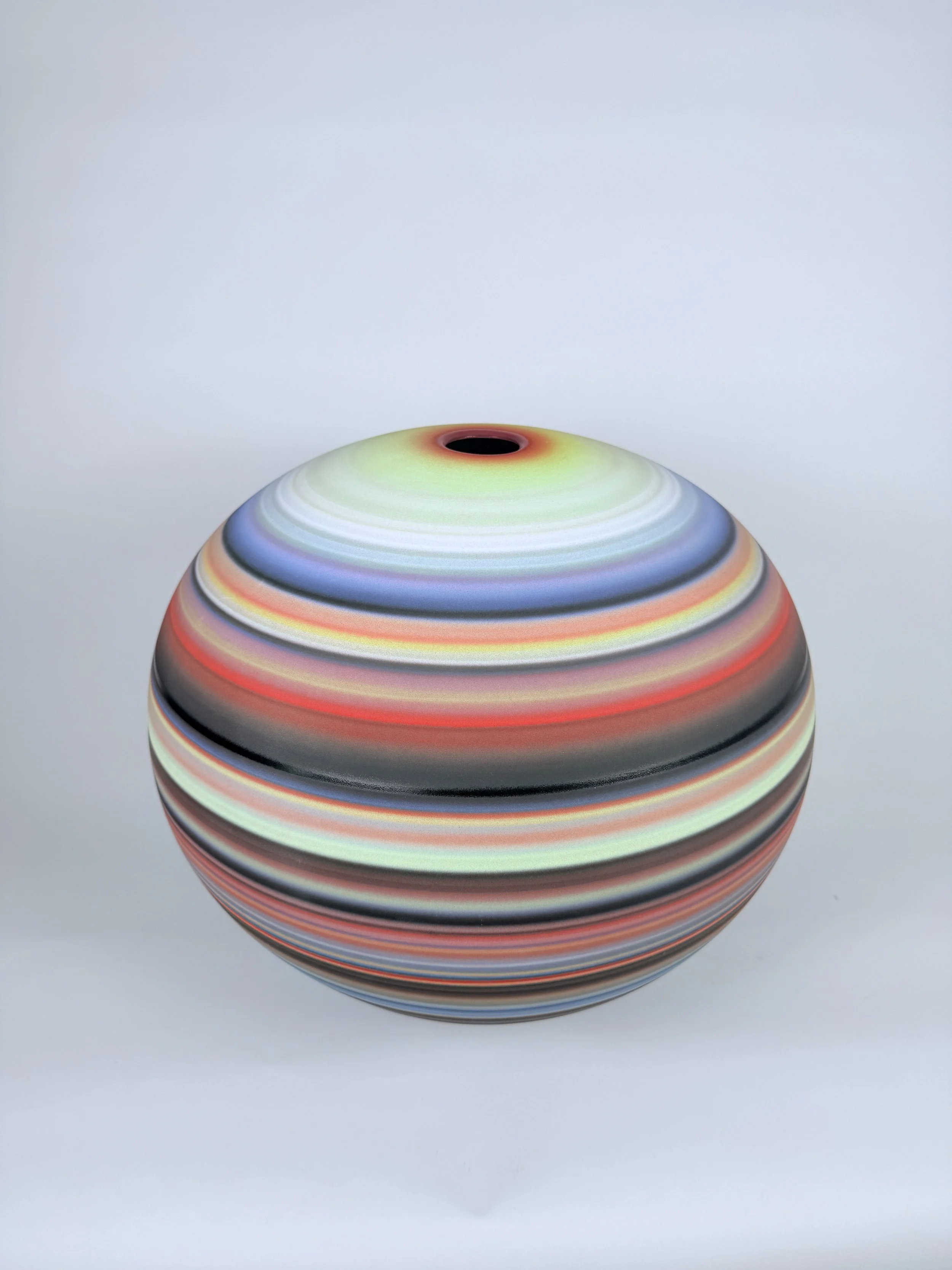    Untitled , 2026  Glazed Earthen ware   16 × 16  × 16 in  