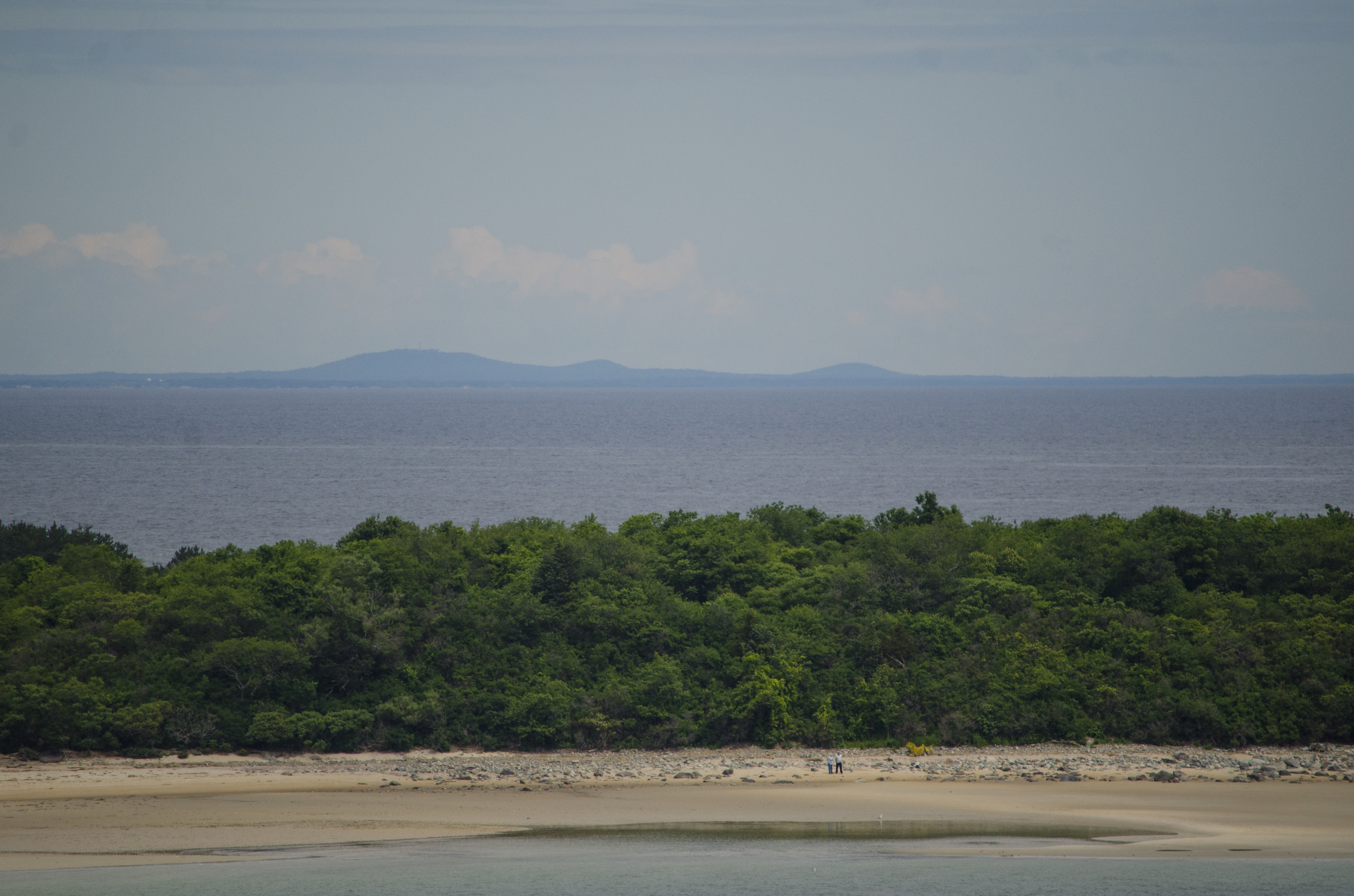 Mt Agamenticus viewed from the Crane Estate Roof