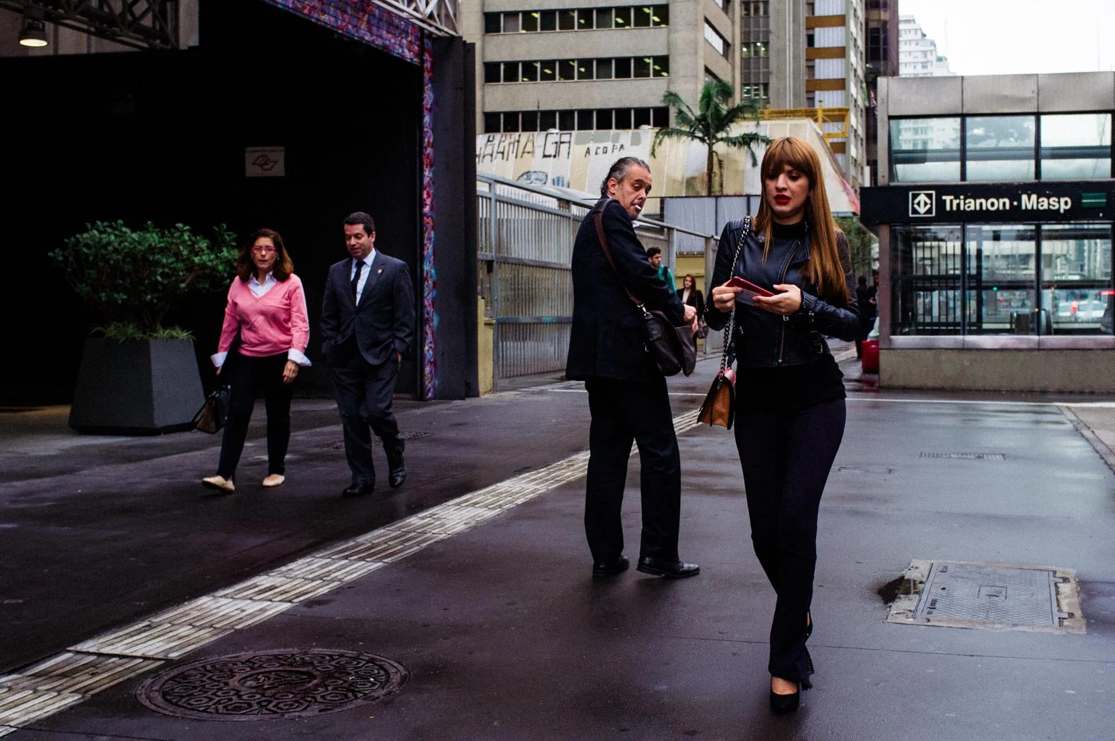  A fine drizzle – Avenida Paulista&nbsp; 