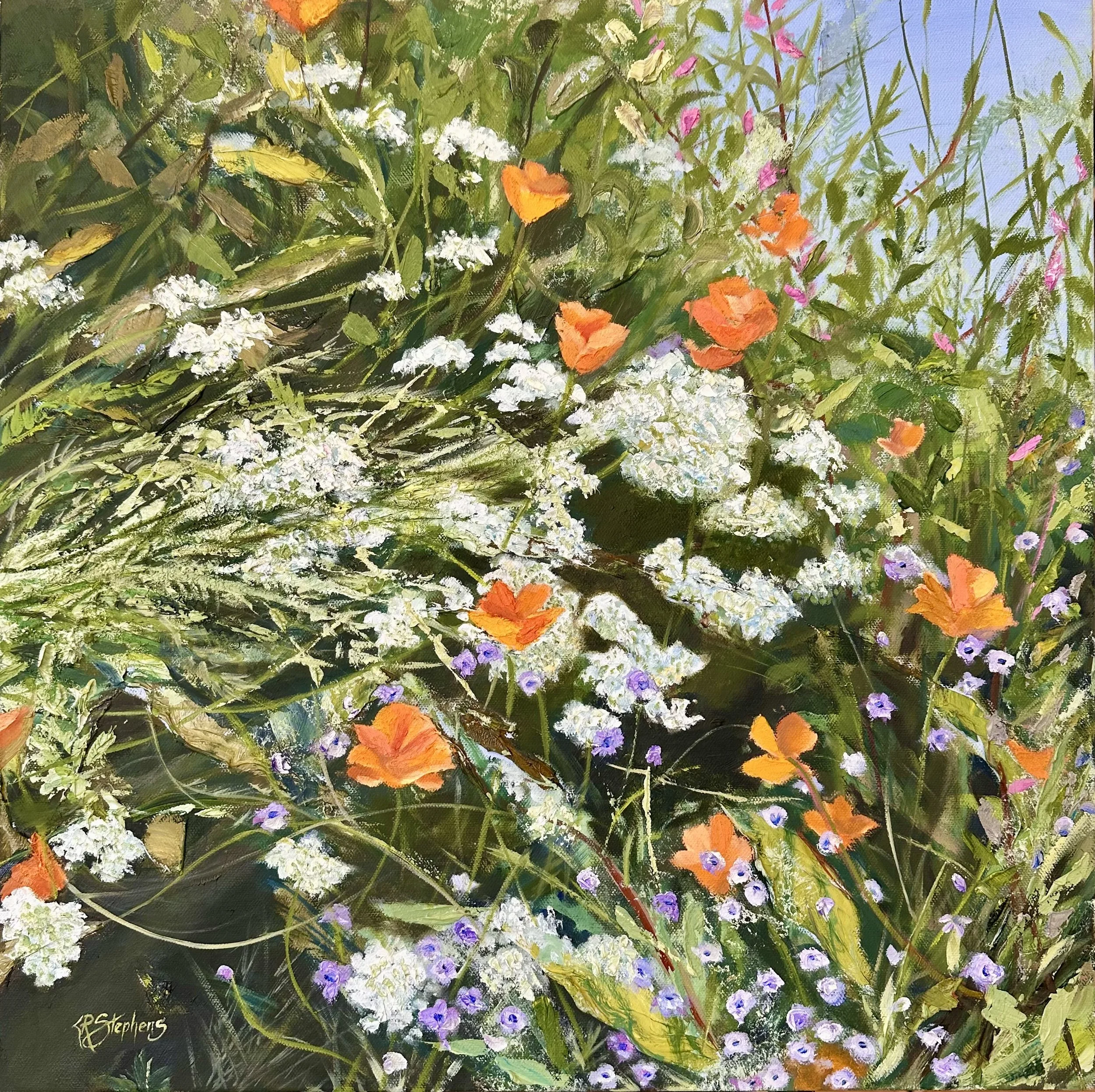 Wild Side, Oil on canvas, 20x20