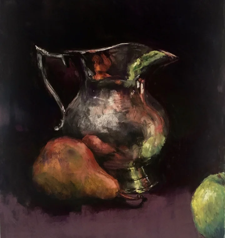 Upon Reflection, Pastel by Jeri Greenberg, PSA