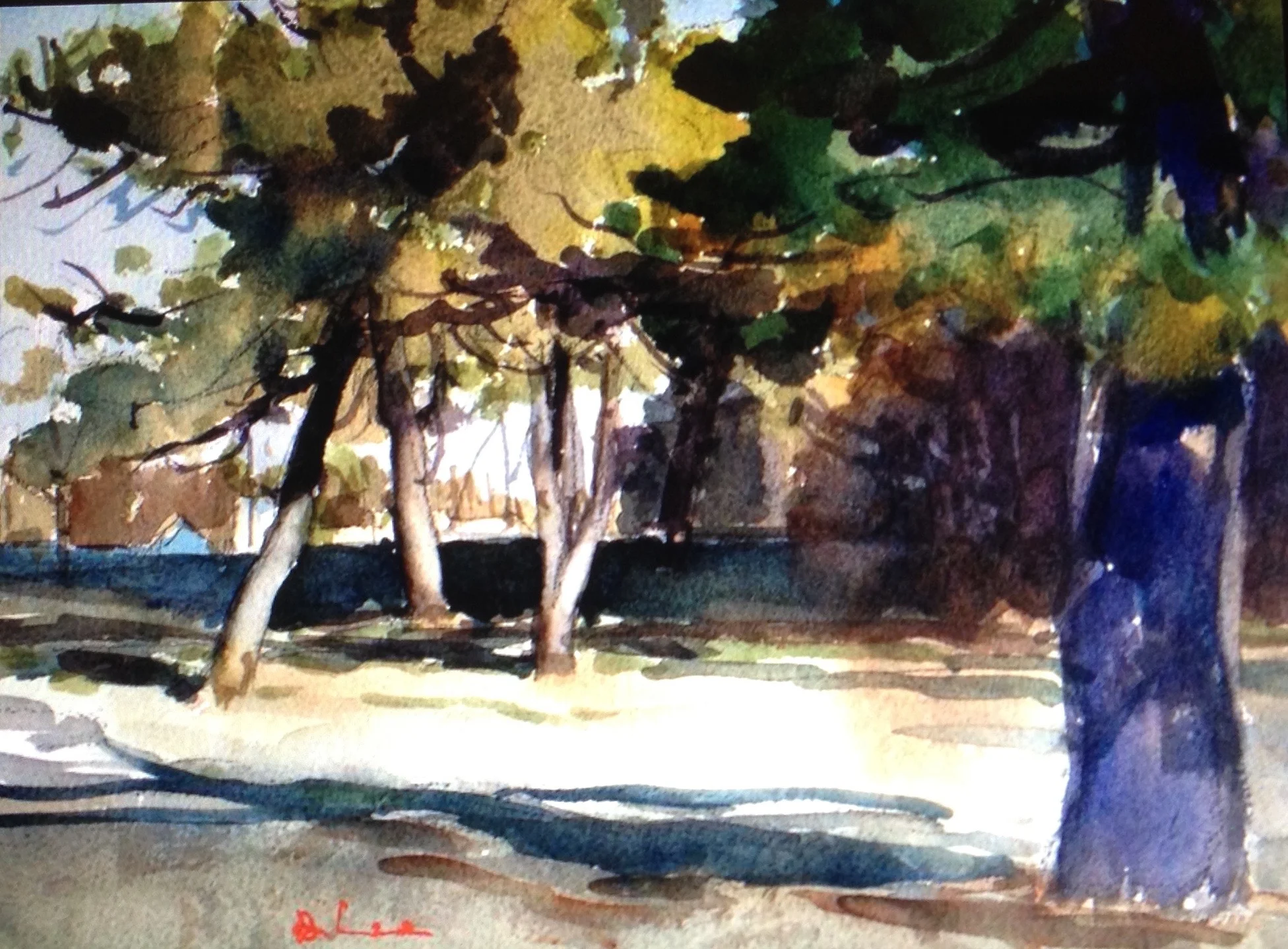Three Little Trees