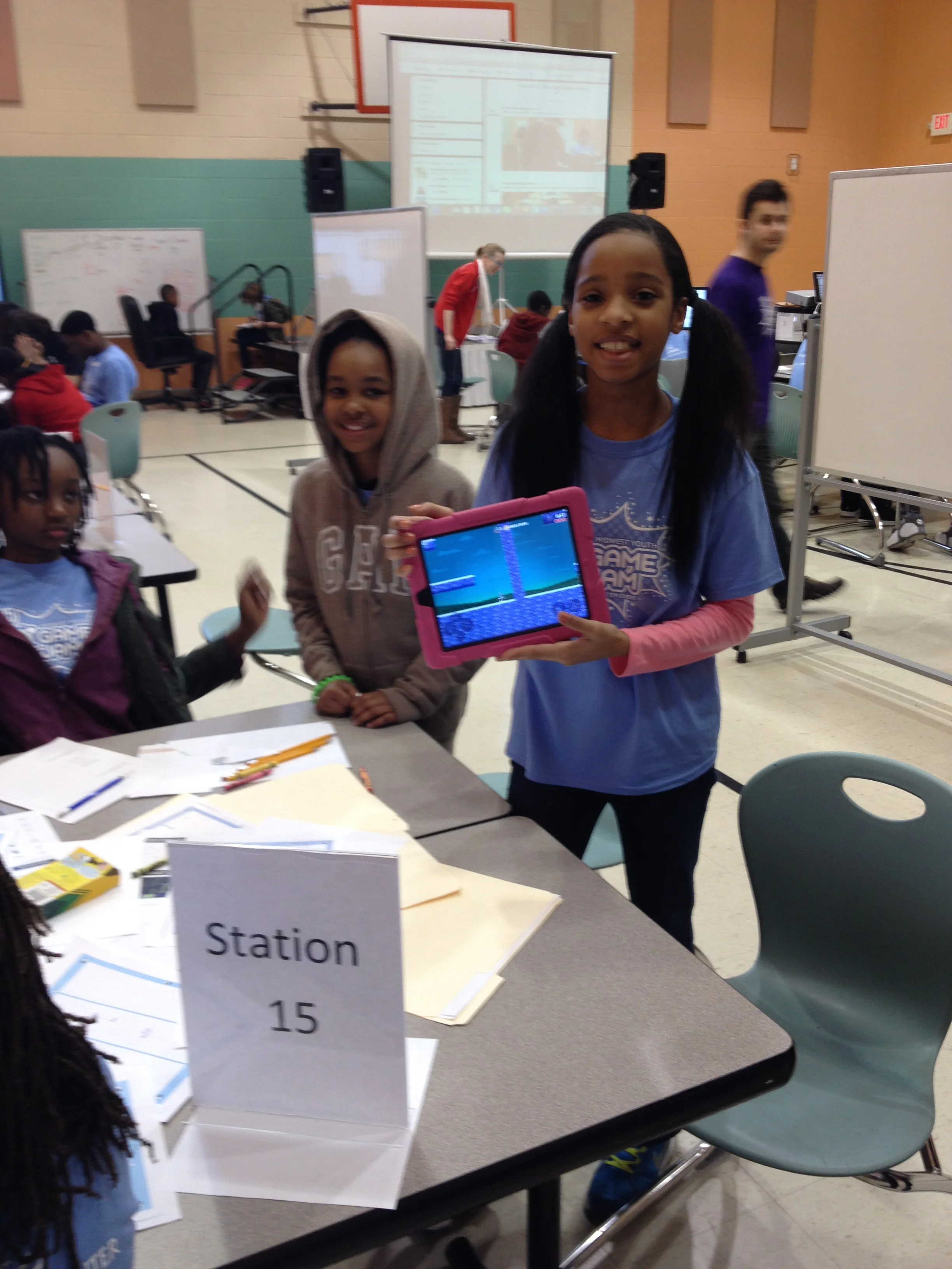 Pixel Press at the YLC Game Jam