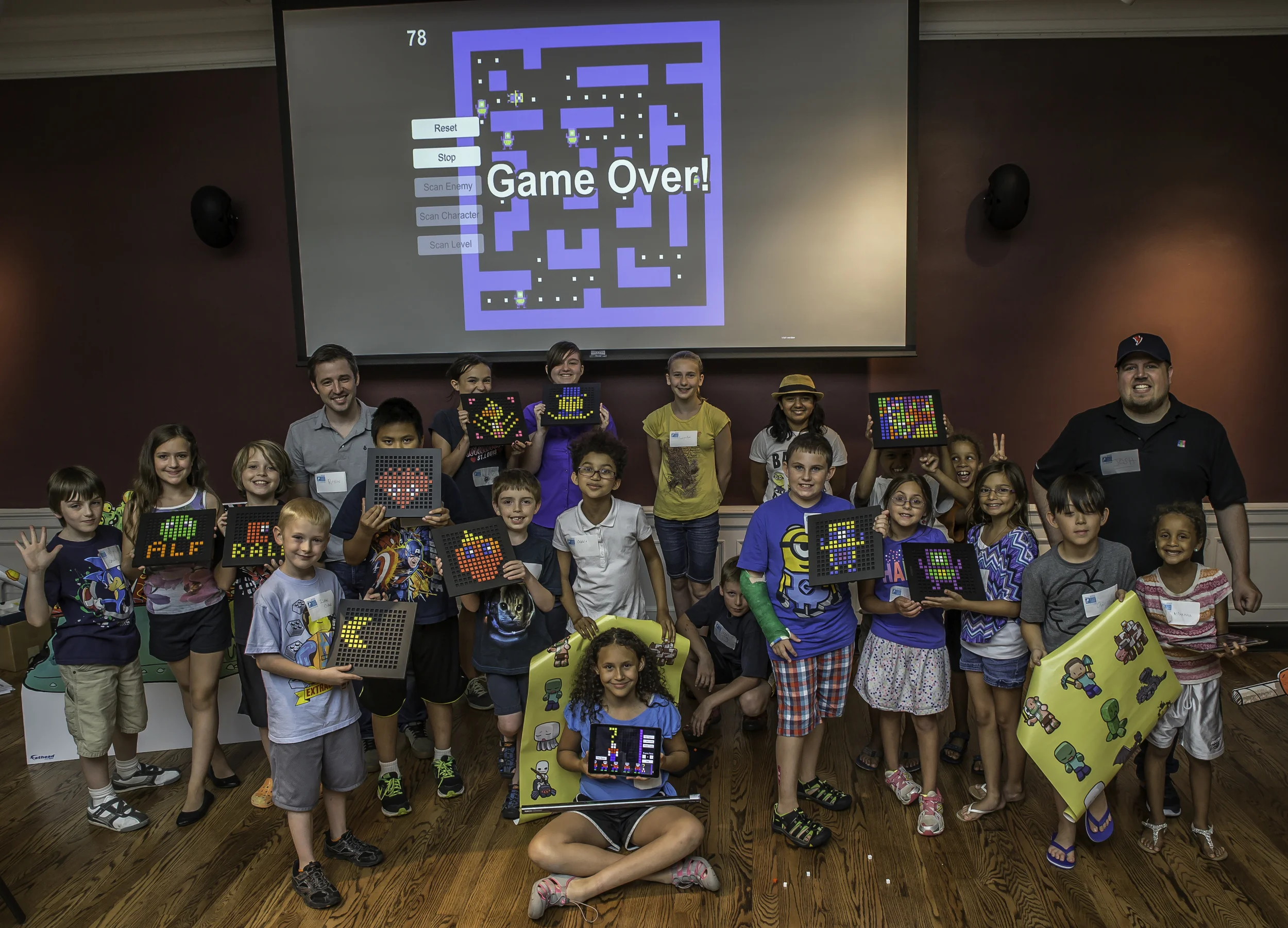 Pixel Press Game Jam #4 at the Saint Louis Public Library