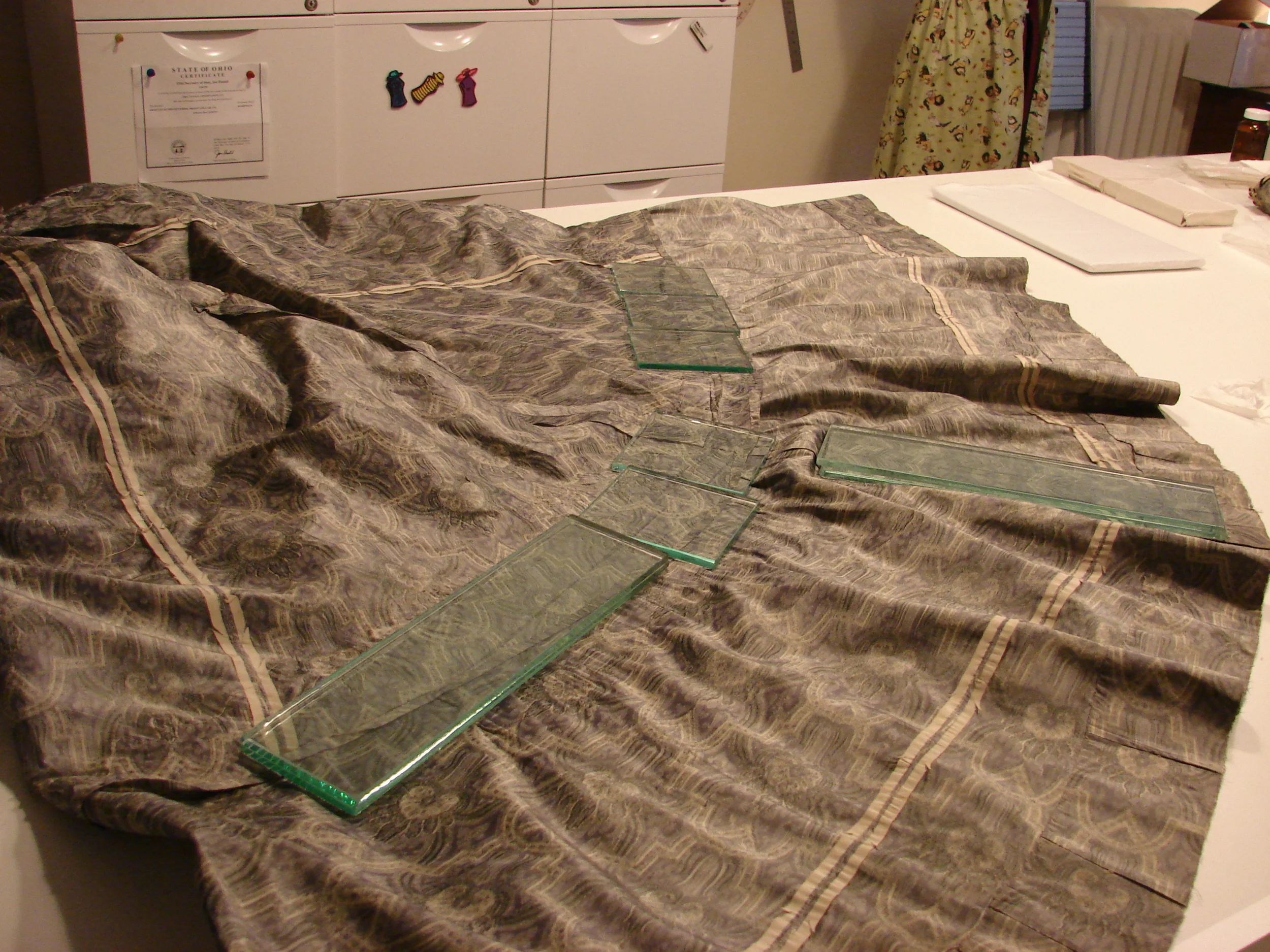 Skirt during treatment