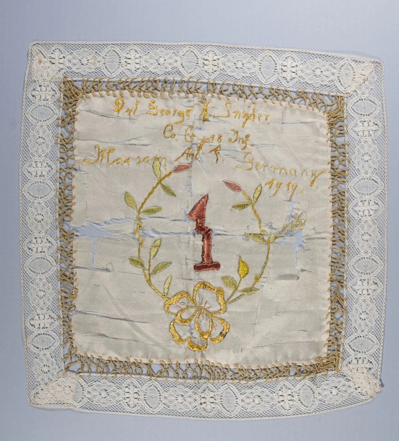 Trench art before treatment