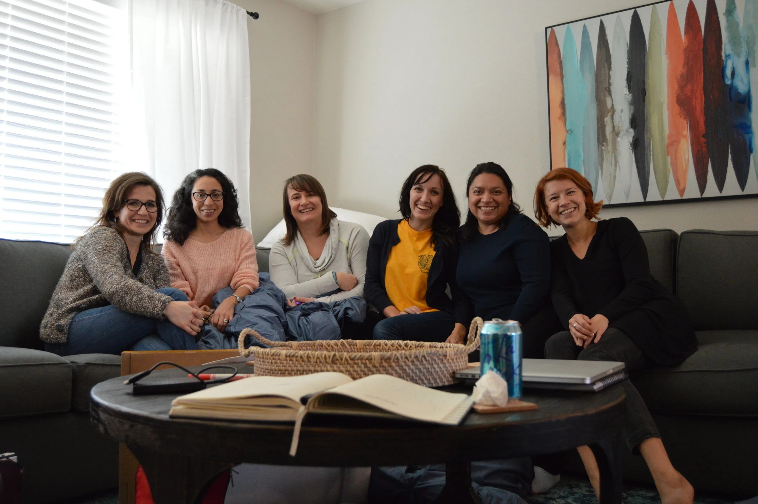 From left to right: Heather Ross, Marisa Duarte, Jacque Wernimont, Marika Cifor, Patricia Garcia, and Jessica Rajko.