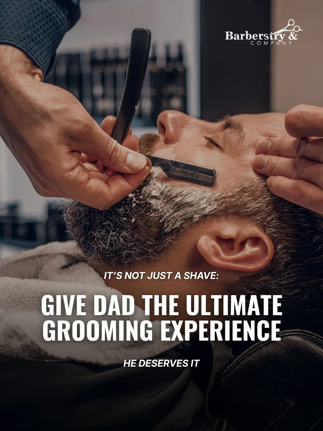 💈 Give dad the classic shave experience he deserves with a signature shave at Barberstry. It&rsquo;s a simple way to show appreciation and help him unwind. A clean shave, expert care, and a moment to relax all in one place.

 #ENGLEWOODBARBER #ENGLE