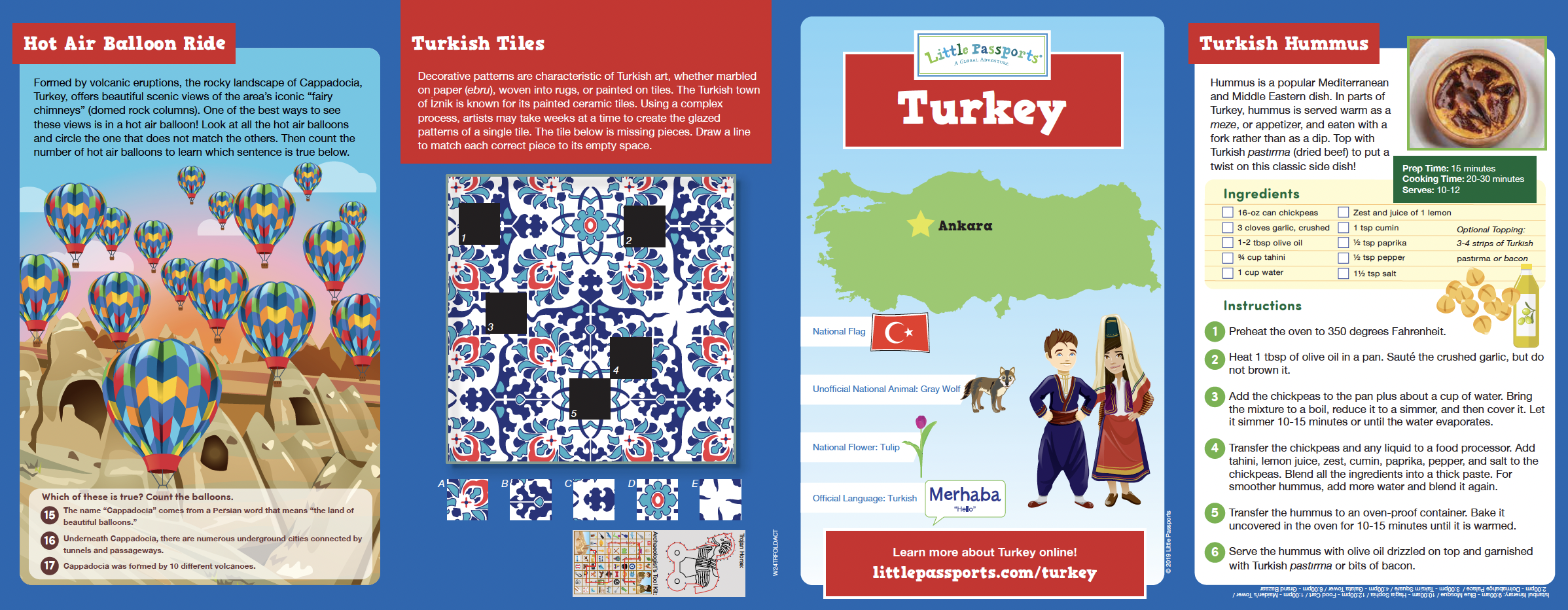 Activity booklet