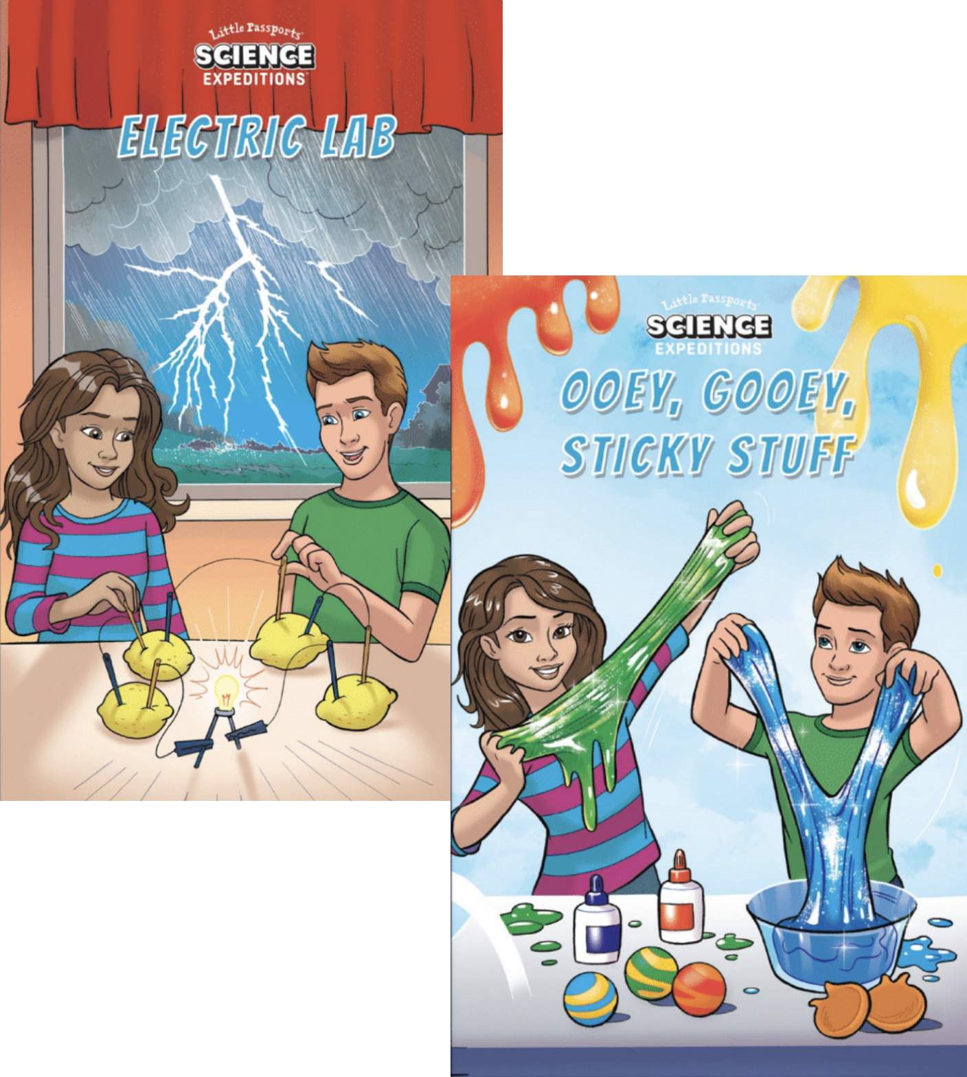 Science comic books