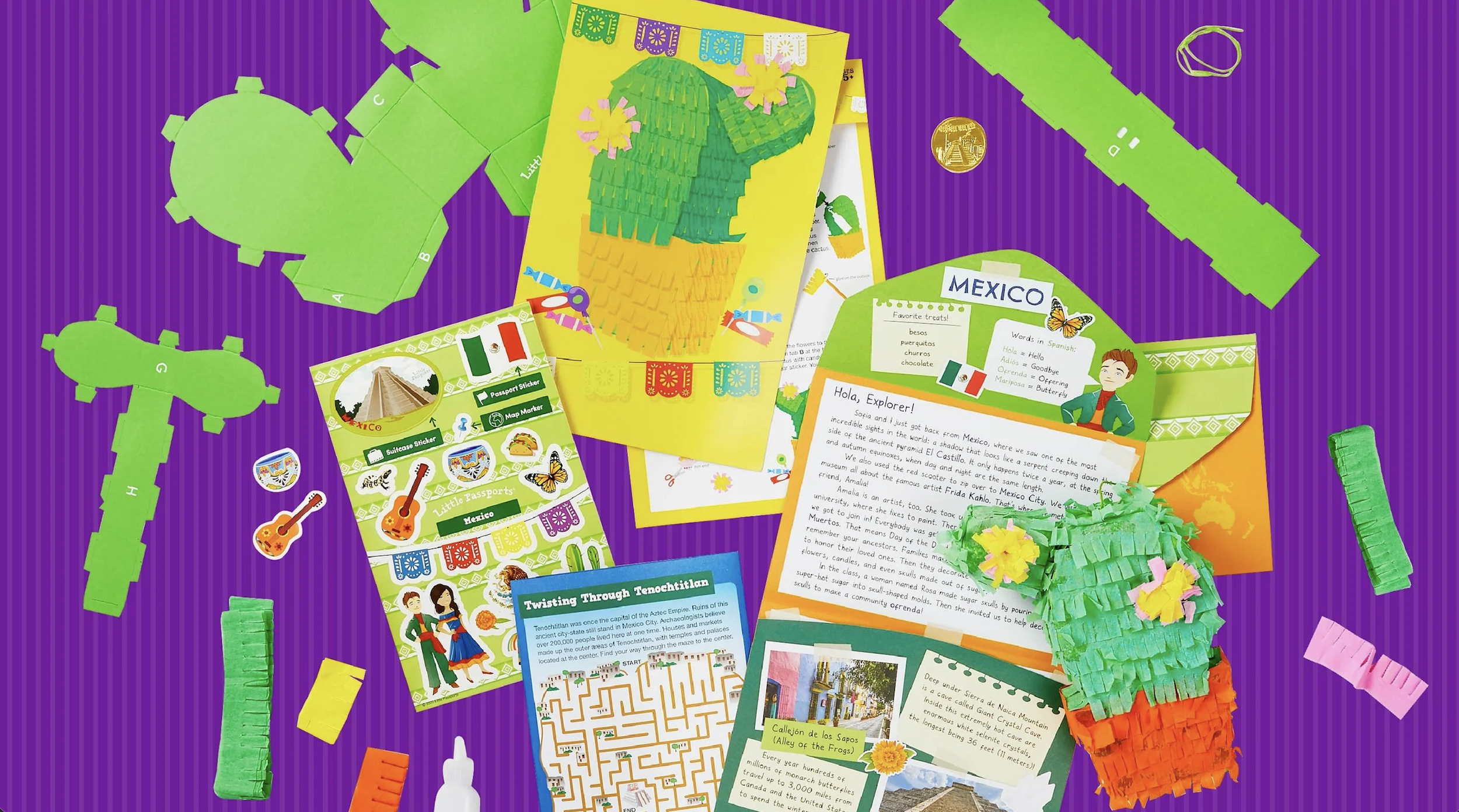 Package materials for Mexico