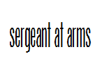 Hyunji Kim, Sergeant-At-Arms