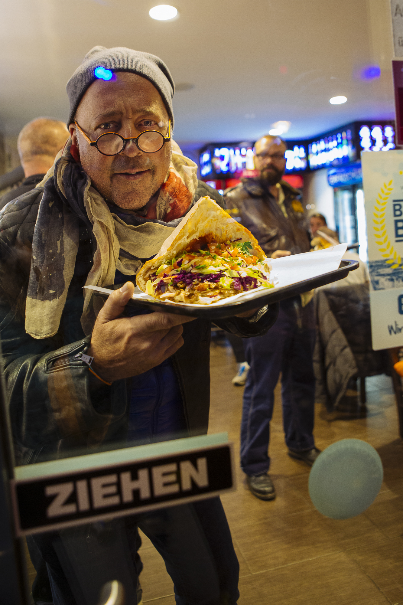 Chef Andrew Zimmern in Berlin