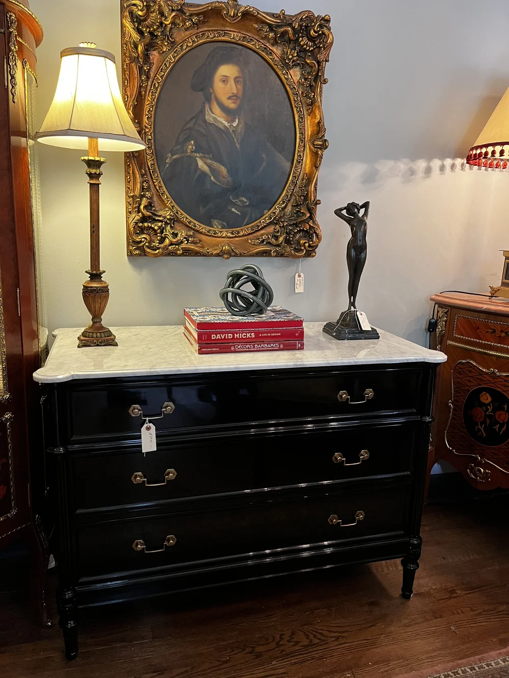 black dresser in store HomeRoots 29