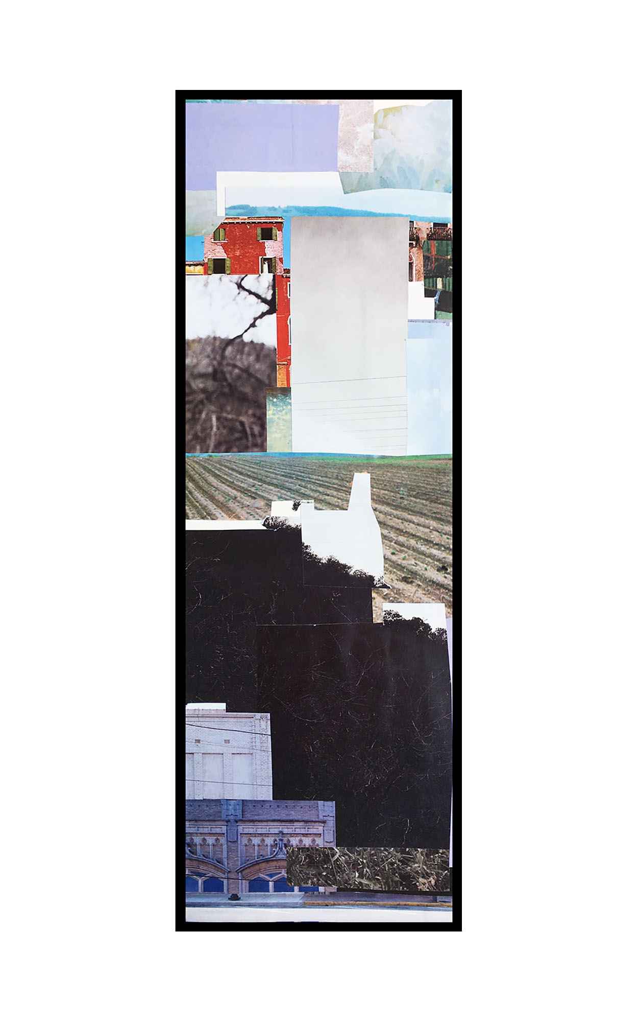  2014 — collaged paper 