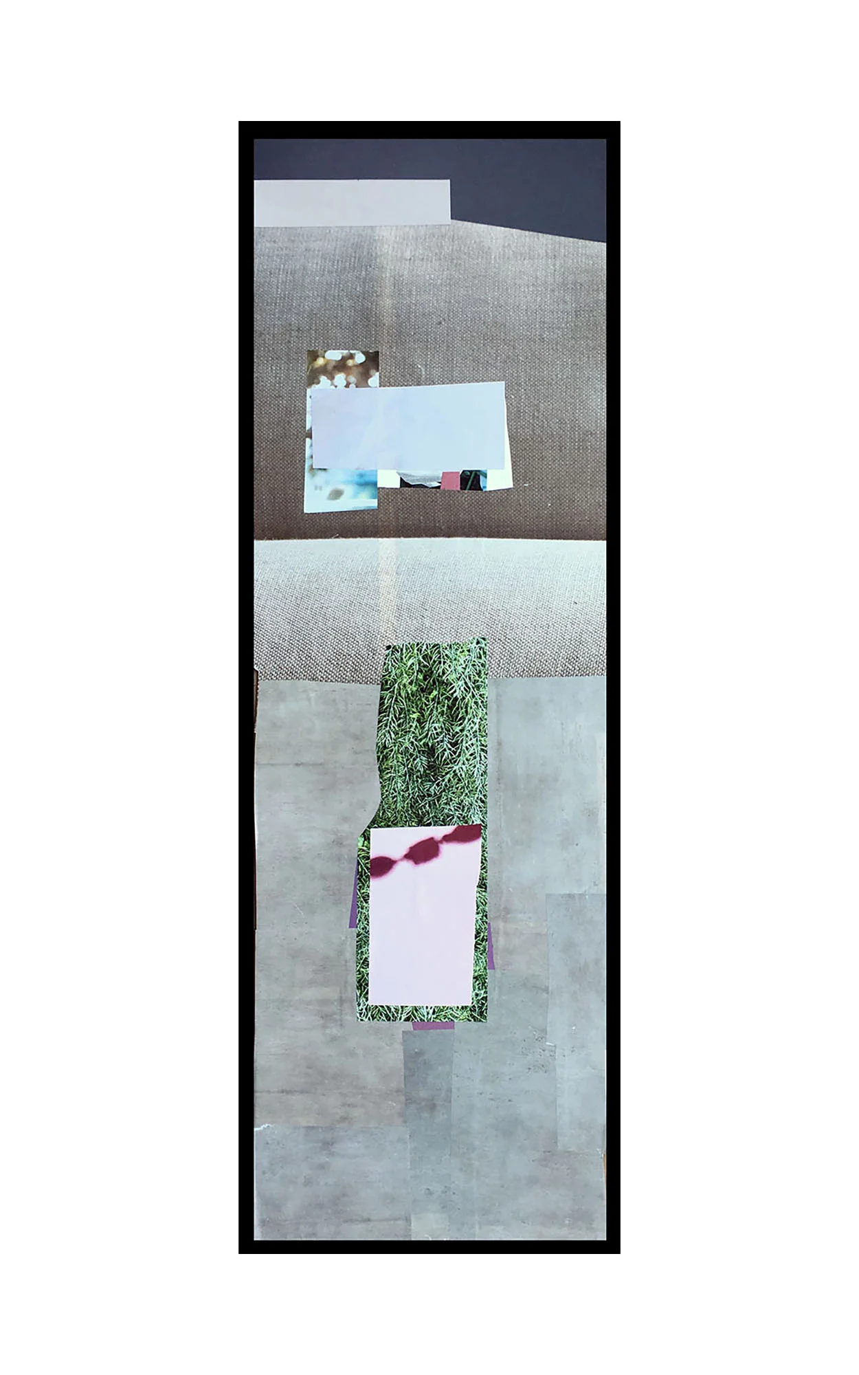 2014 — collaged paper