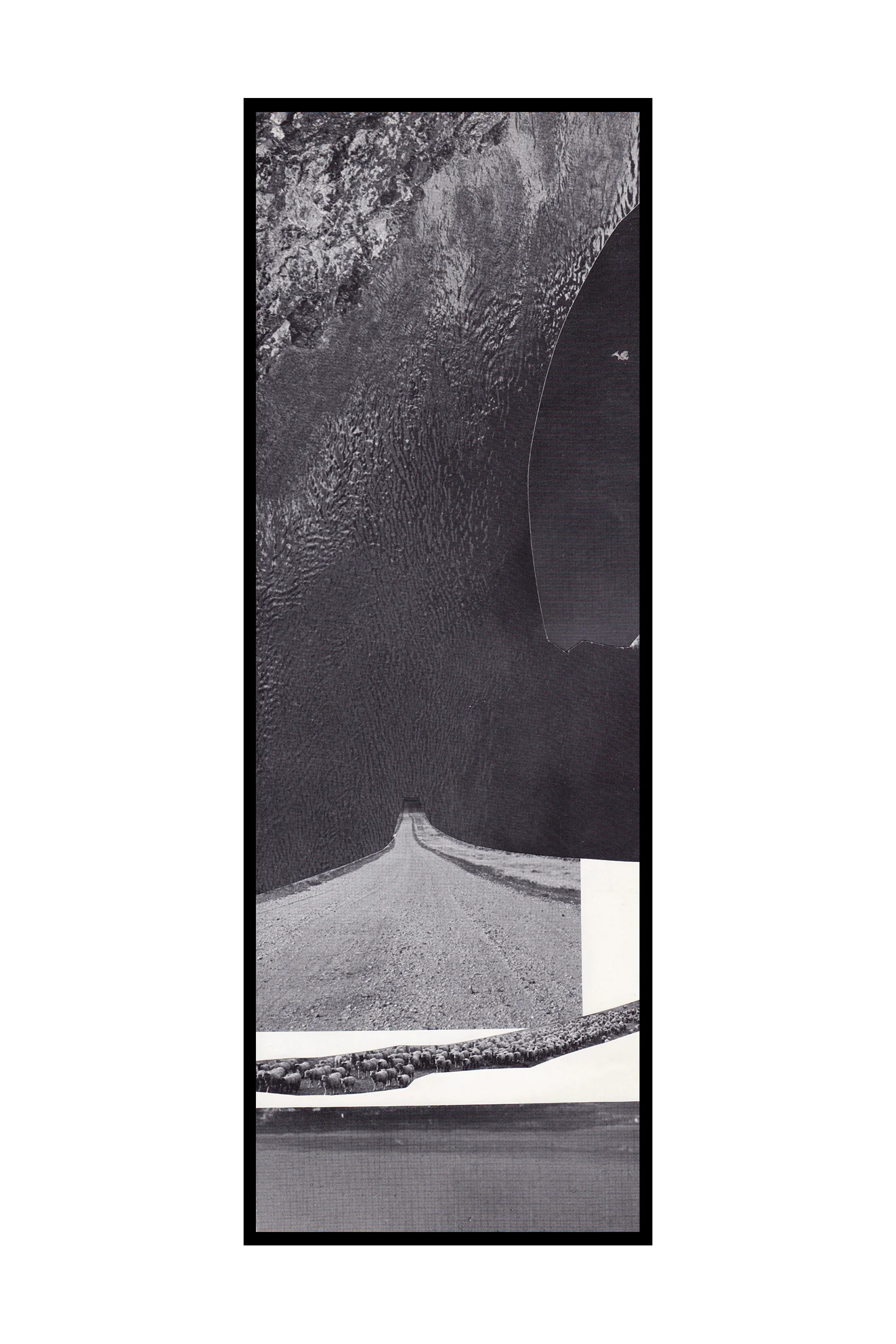  2014 — collaged paper 