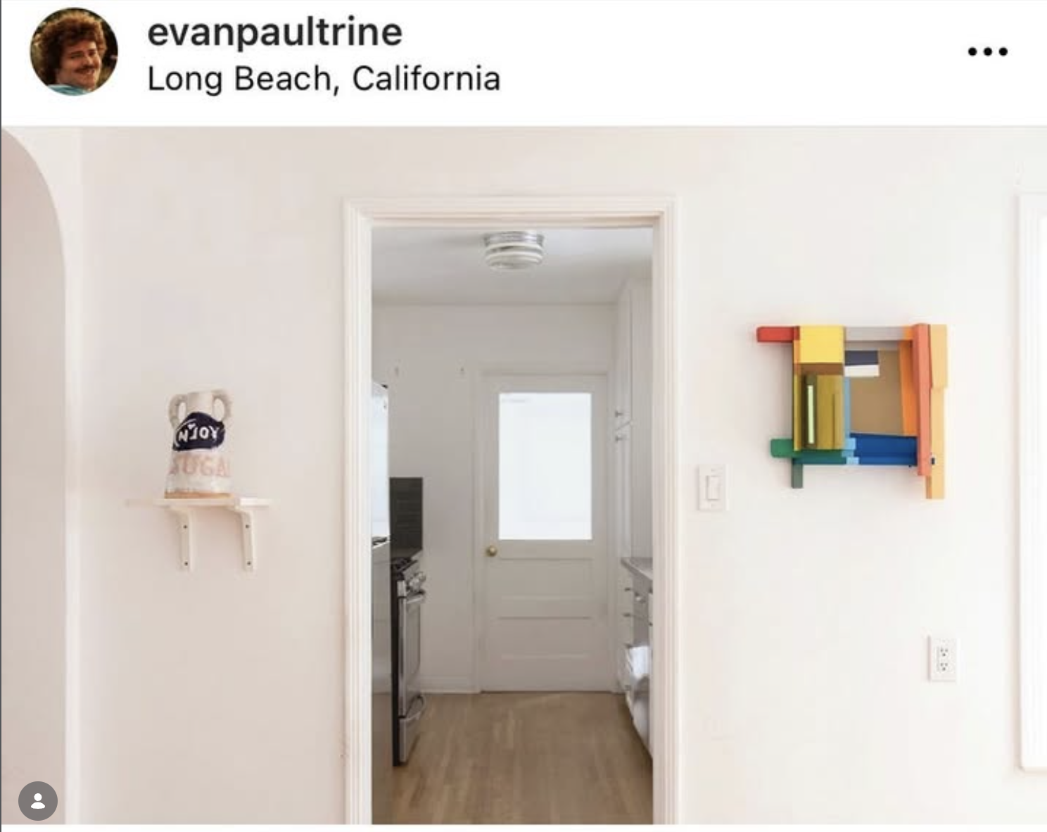  Installation View, LA/LB Pop-Up Art Show Grant Levy-Lucero  (left) &amp; Karri Paul (right) Photo credit: Evan Trine 
