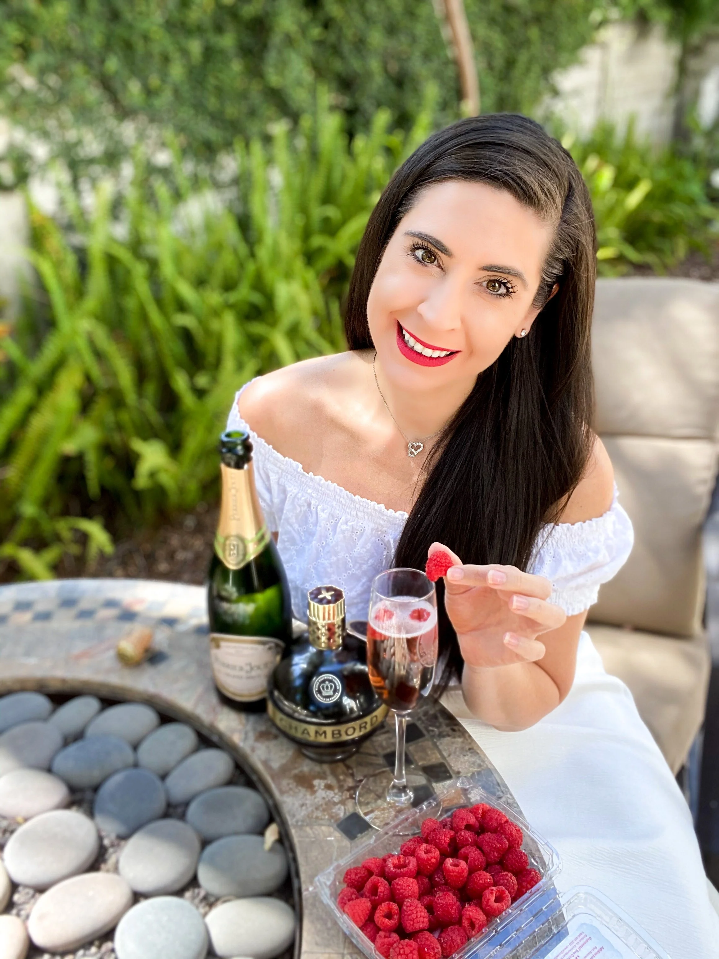 Champagne and Chambord Simple and Easy Cocktail Recipes.jpg