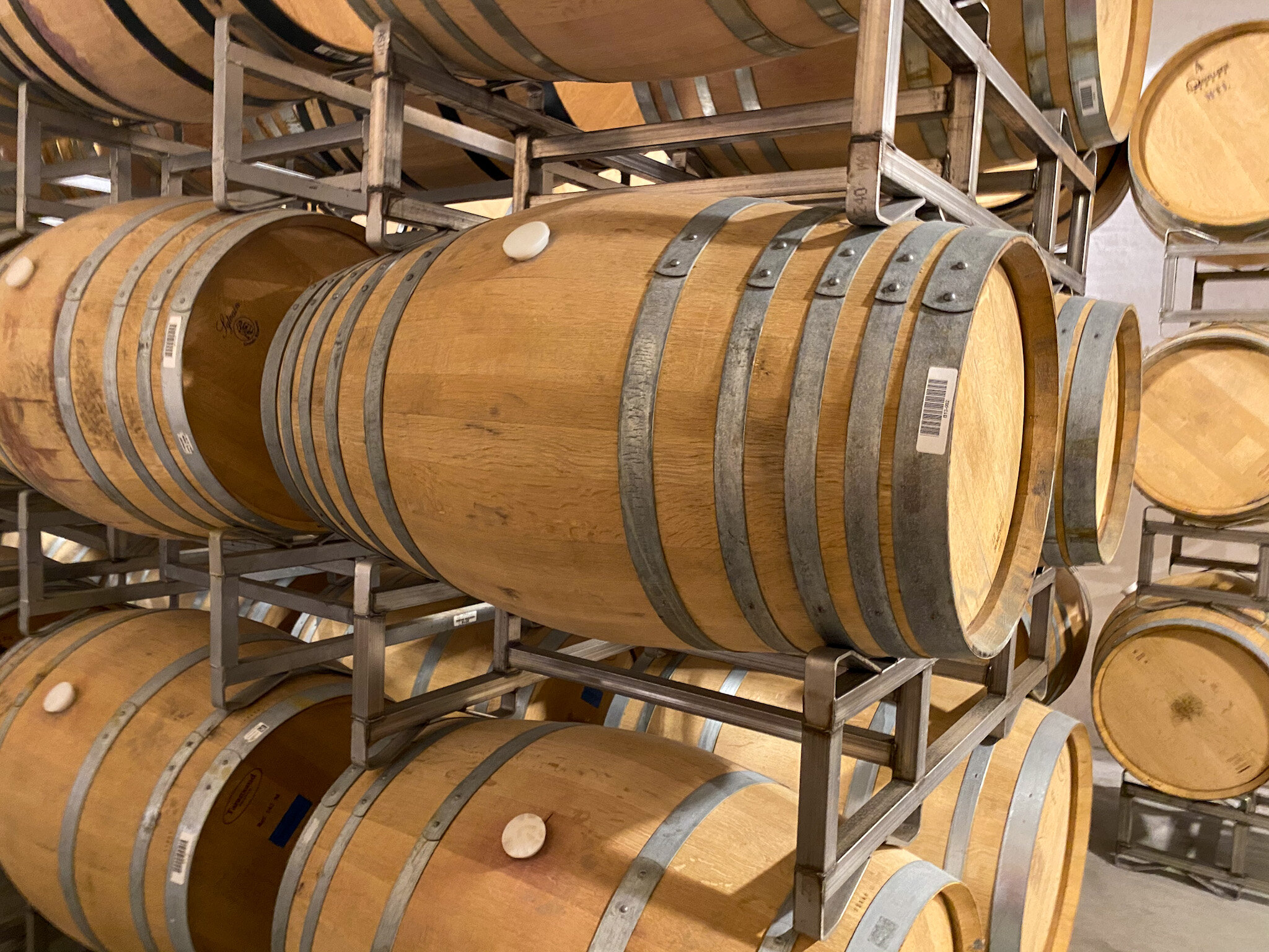 Paso Robles wineries - Booker Vineyards Barrel Room.jpg