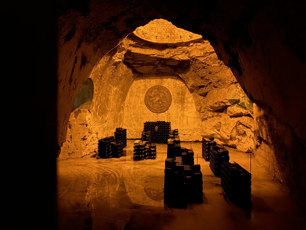 Champagne Taittinger Tour - Reims France - Top Things to Do - Chalk Caves Crayeres.jpg