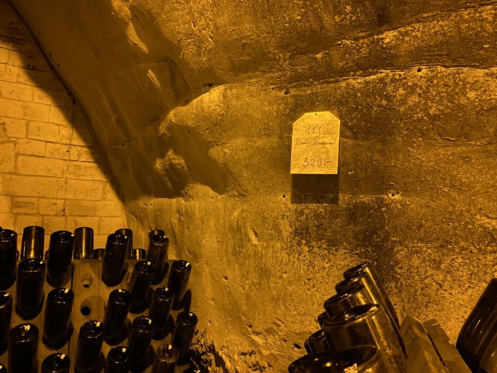 Champagne Taittinger Tour - Reims France - Top Things to Do Chalk Caves.jpg