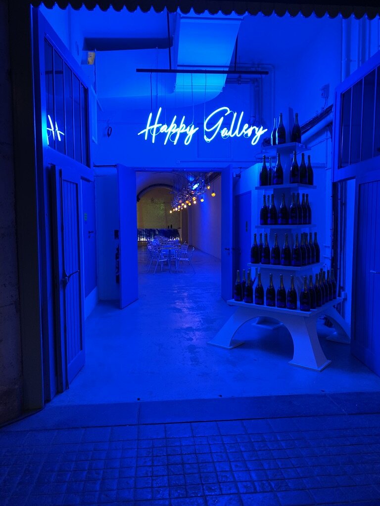 Champagne Pommery Reims - Happy Gallery Blue Entrance.jpg